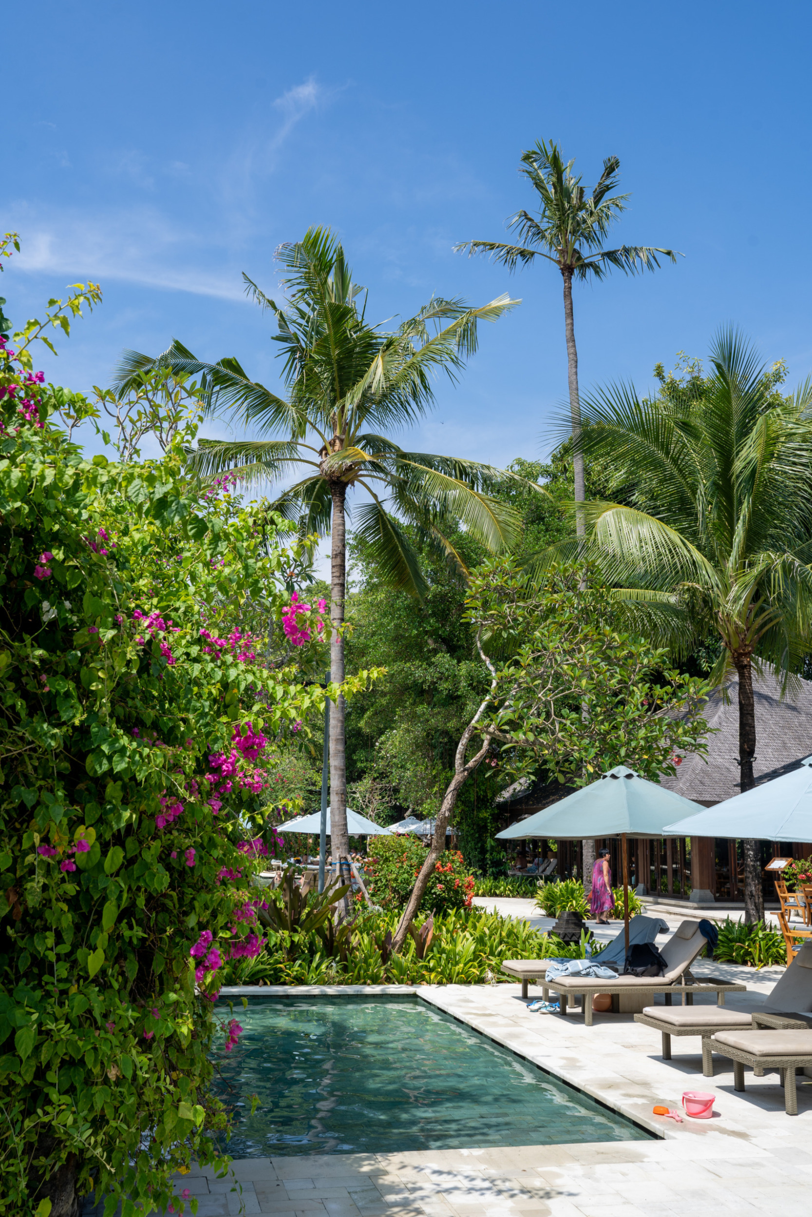 Poollandschaft im Hyatt Regency Bali