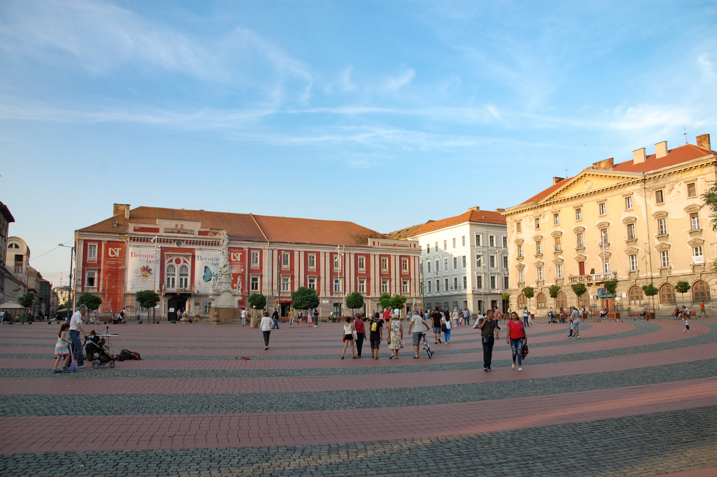 Der Friedensplatz zählt zu den wichtigsten Sehenswürdigkeiten in Timișoara