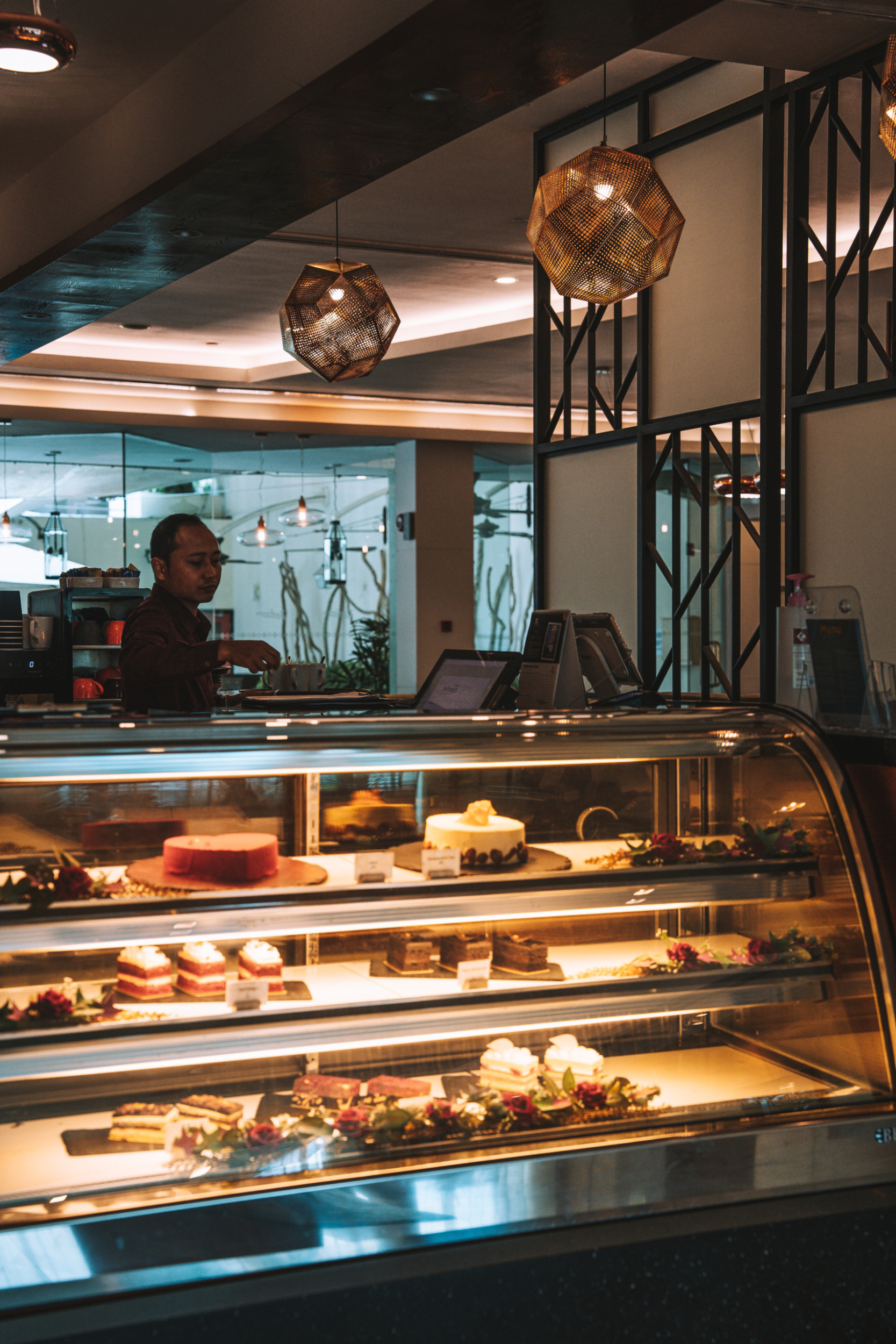 Café im Radisson Blu Hotel in Bandar Seri Begawan