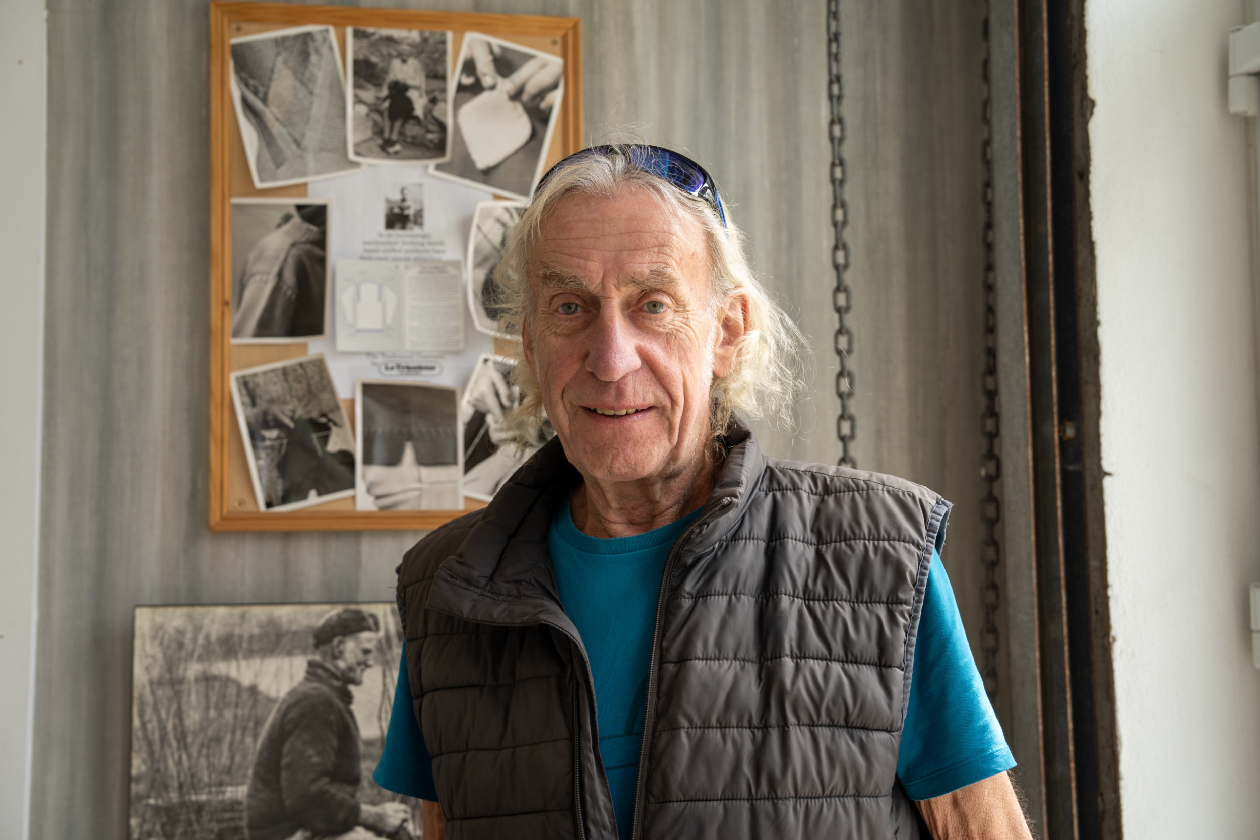 Neil Sexton ist bereits seit 48 Jahren bei Le Tricoteur – heute als Factory Manager