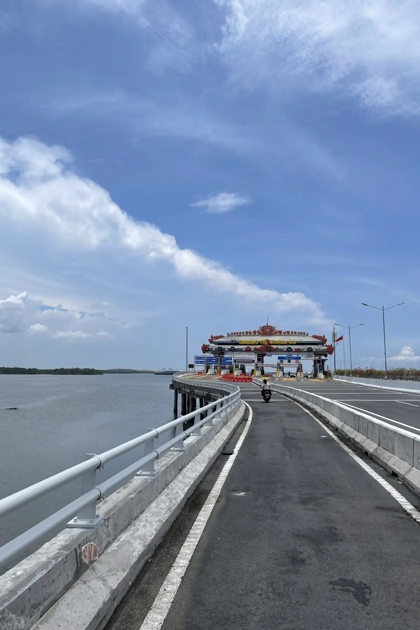 Autobahn nach Nusa Dua auf Bali