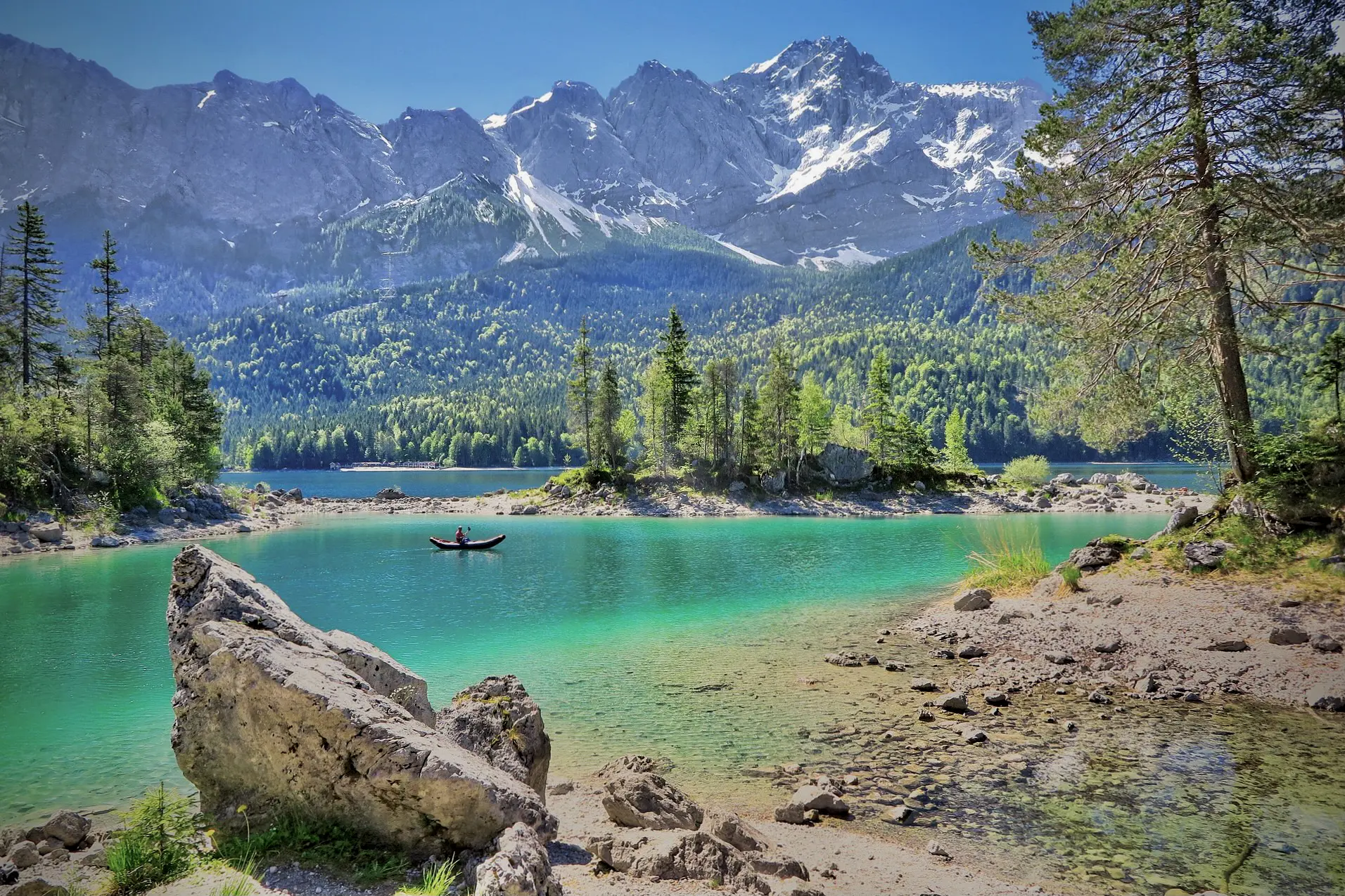 Eibsee Ausflugsziel Bayern