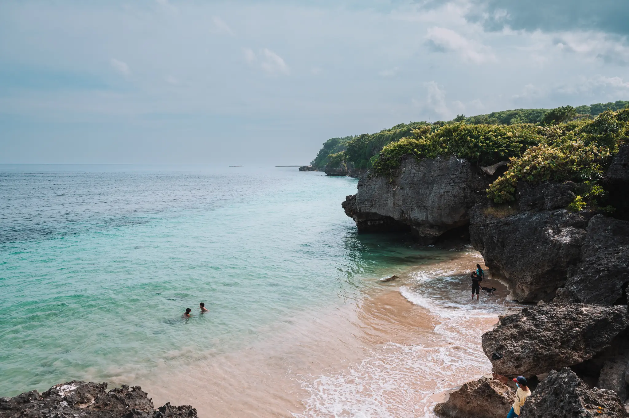 Die Klippen von Nusa Dua sind total fotogen