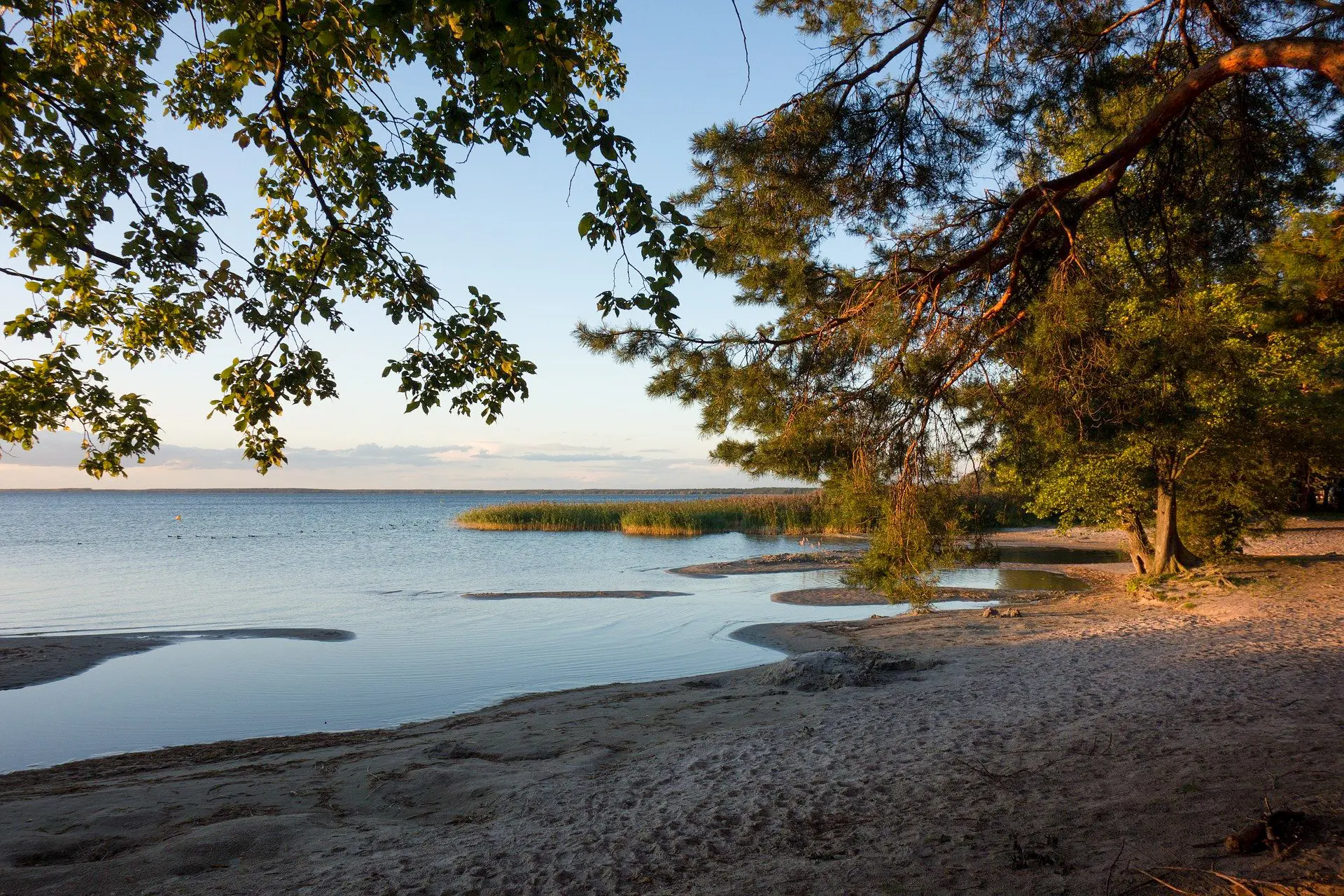 Der Badesee Müritz der größte Binnensee und einer der schönsten Seen in Deutschland