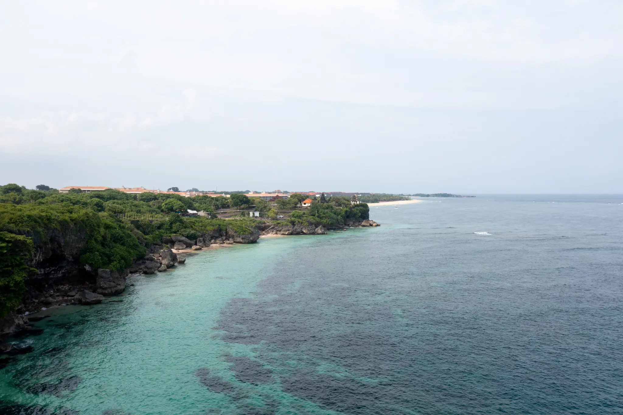 Die Küste von Nusa Dua ist absolut malerisch