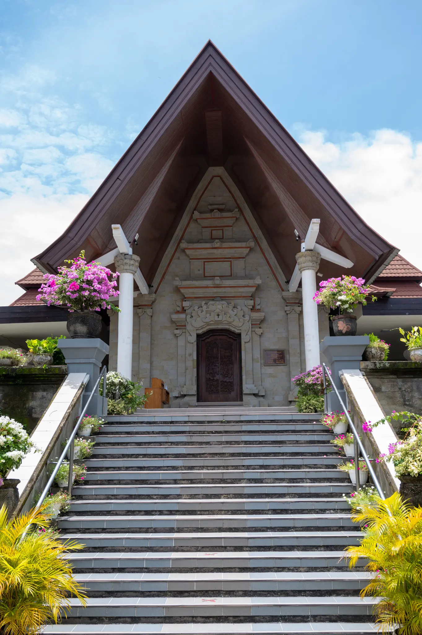Eingang zum Tempel in Nusa Dua