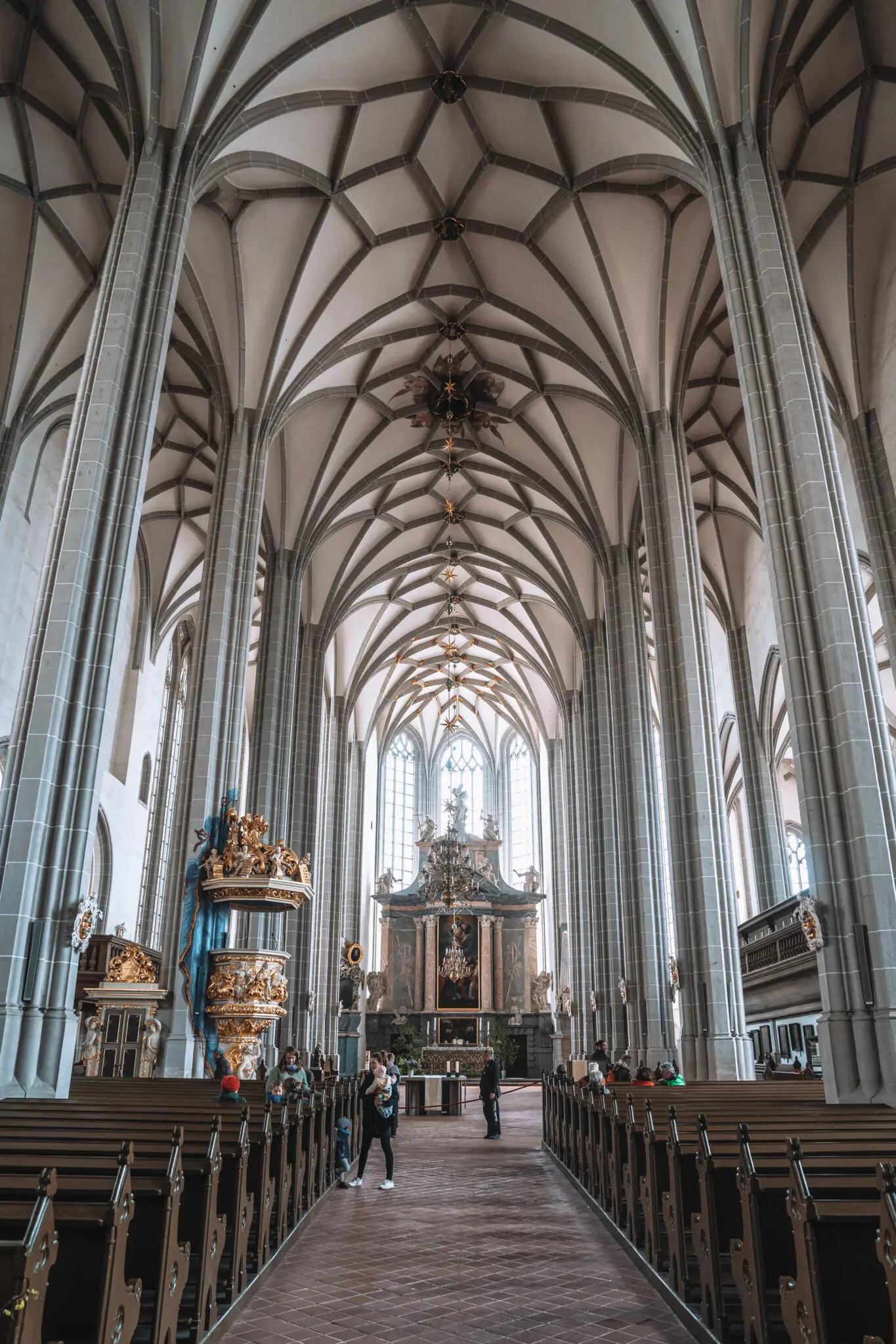 Das Innere der Peterskirche ist einmalig