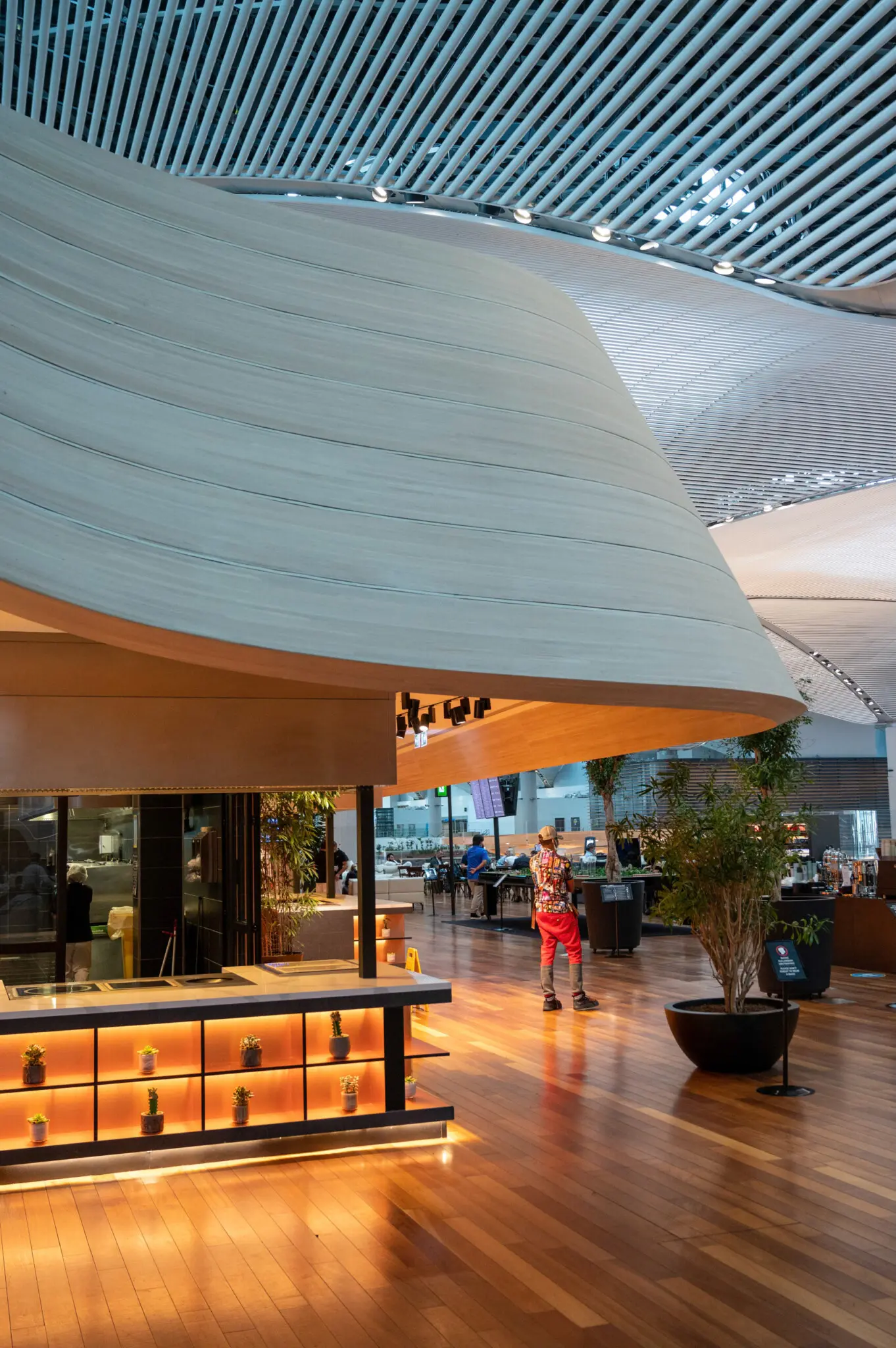 Turkish Airlines Lounge in Istanbul