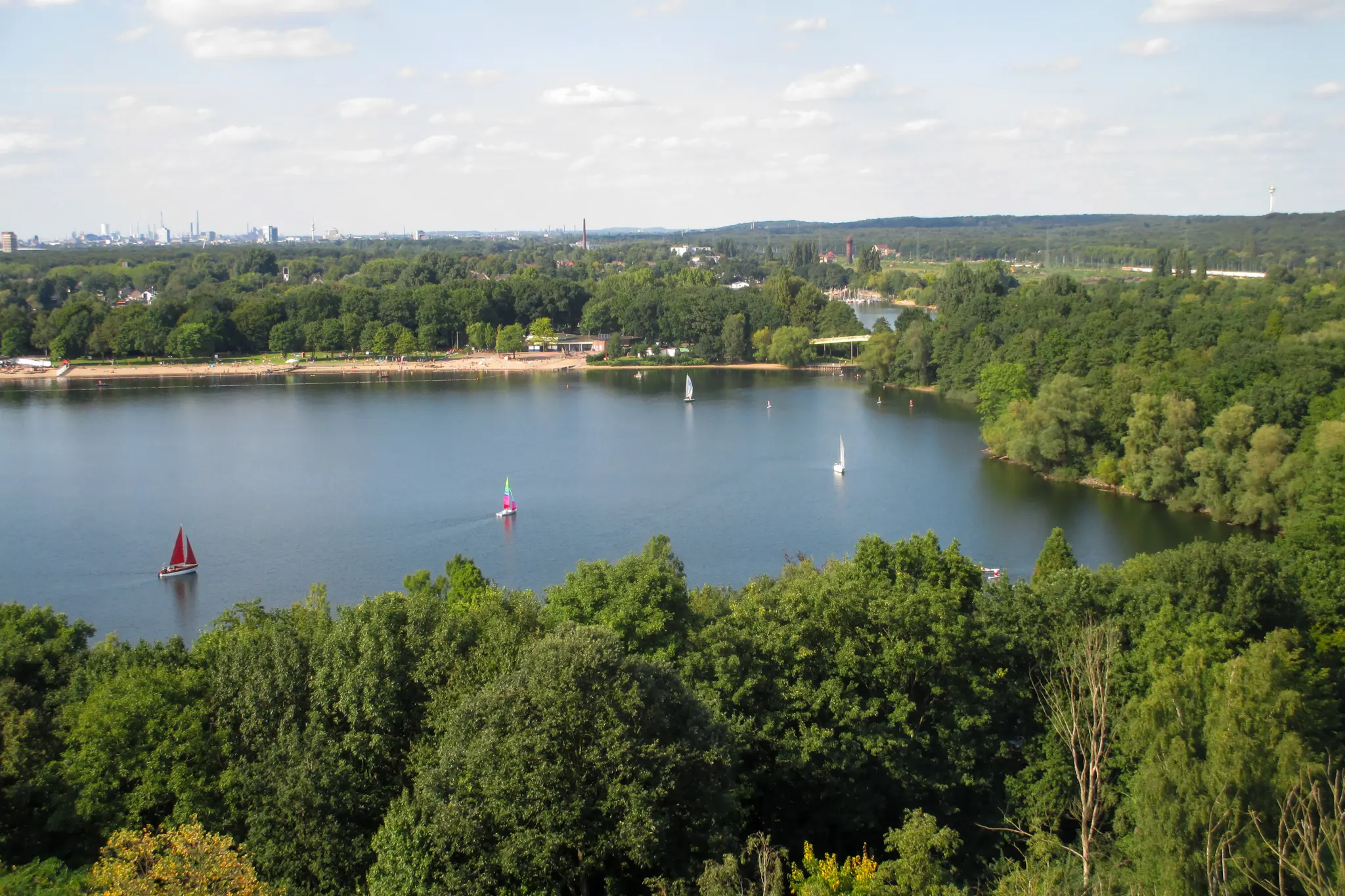 Die Sechs-Seen-Platte ist das Badesee-Gebiet in NRW