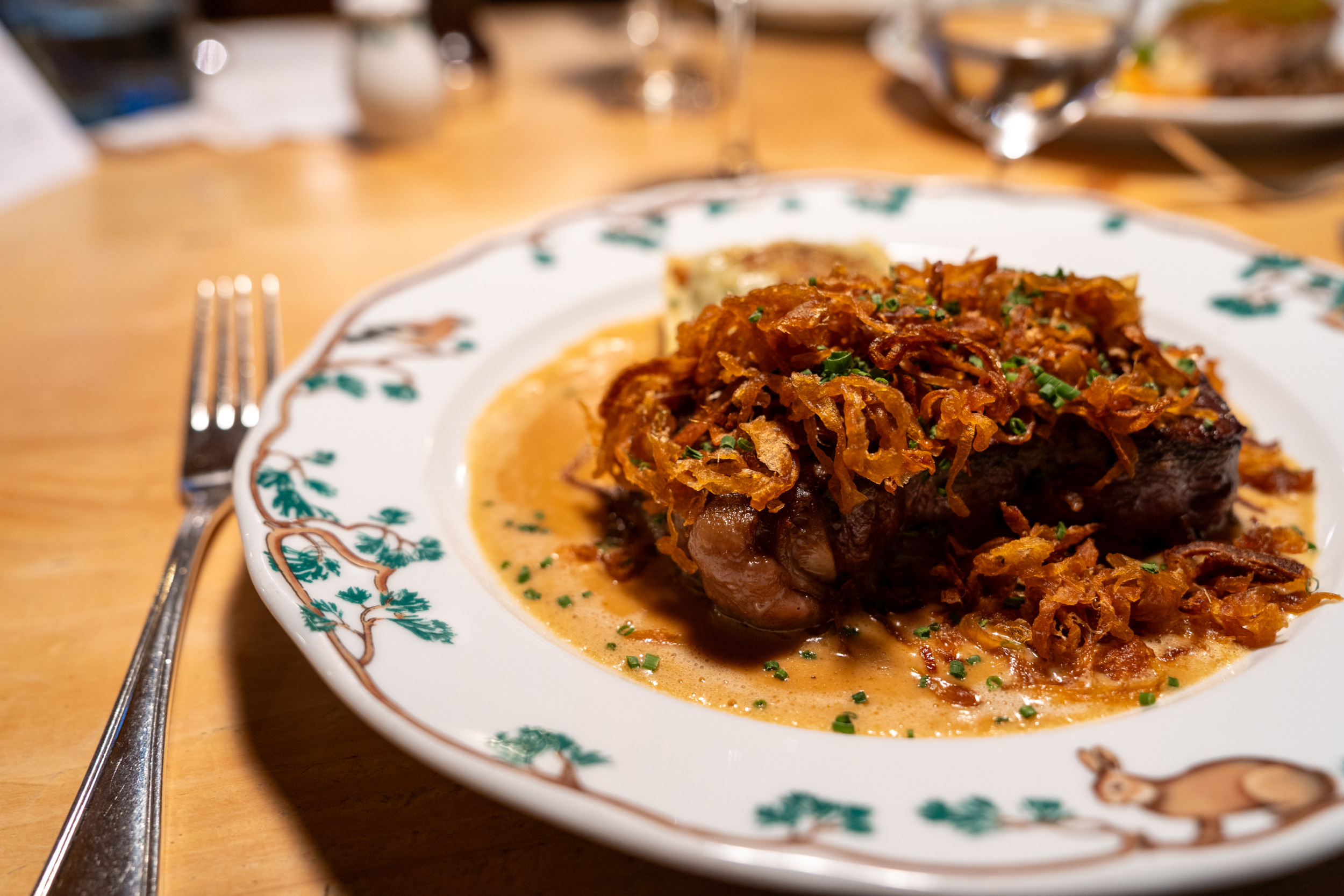 Abendessen im Hotel Bareiss