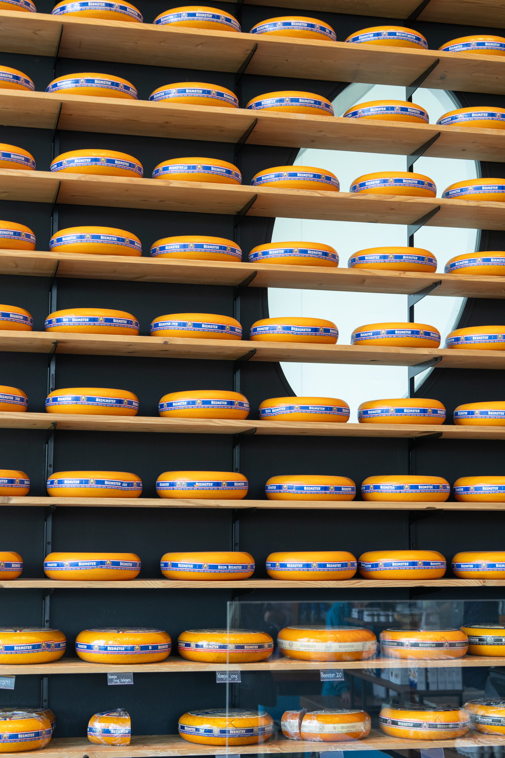 Beemster Käse in der Käserei in Beemster