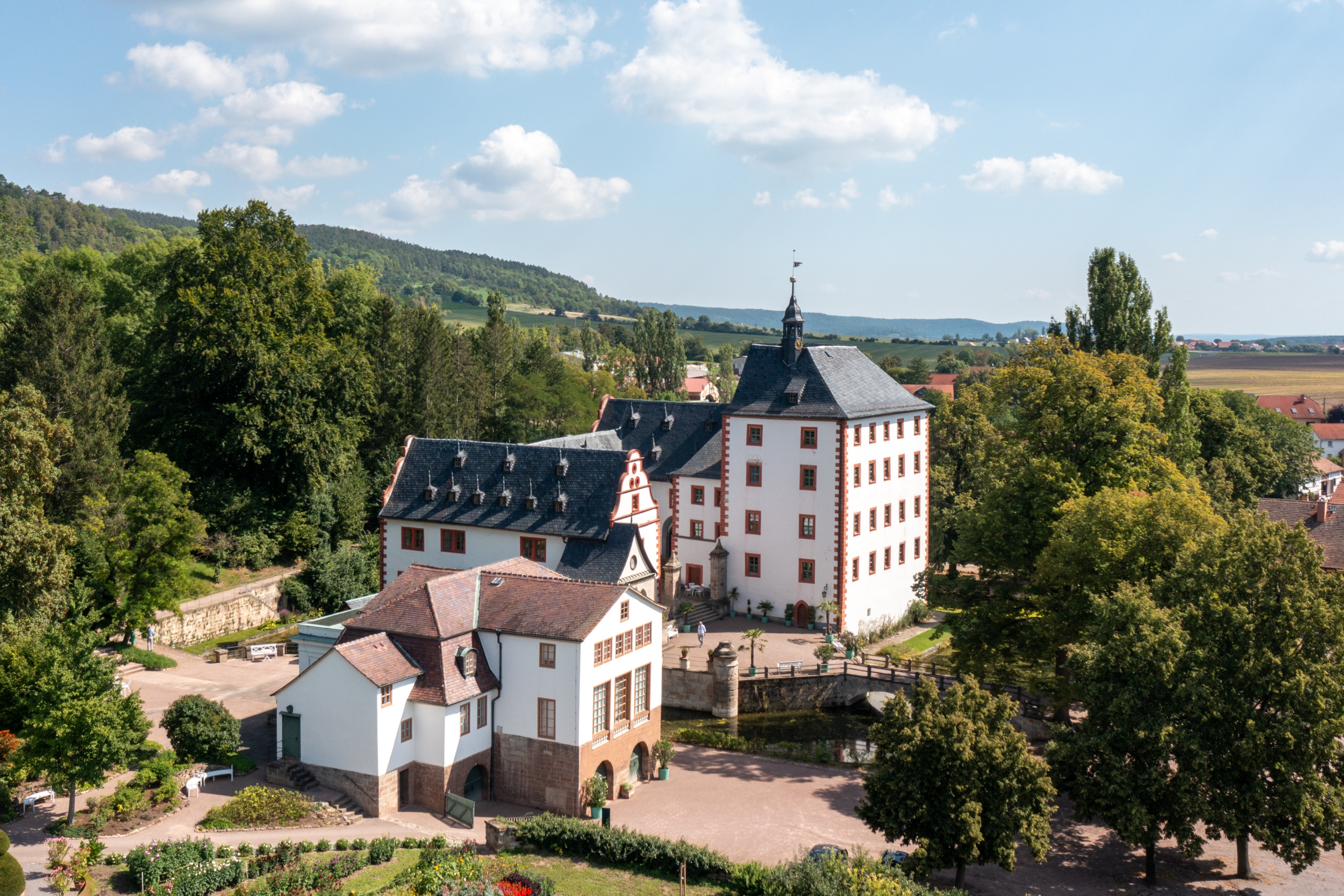 Das Schloss Kochberg war lange einer der Lieblingsorte von Goethe
