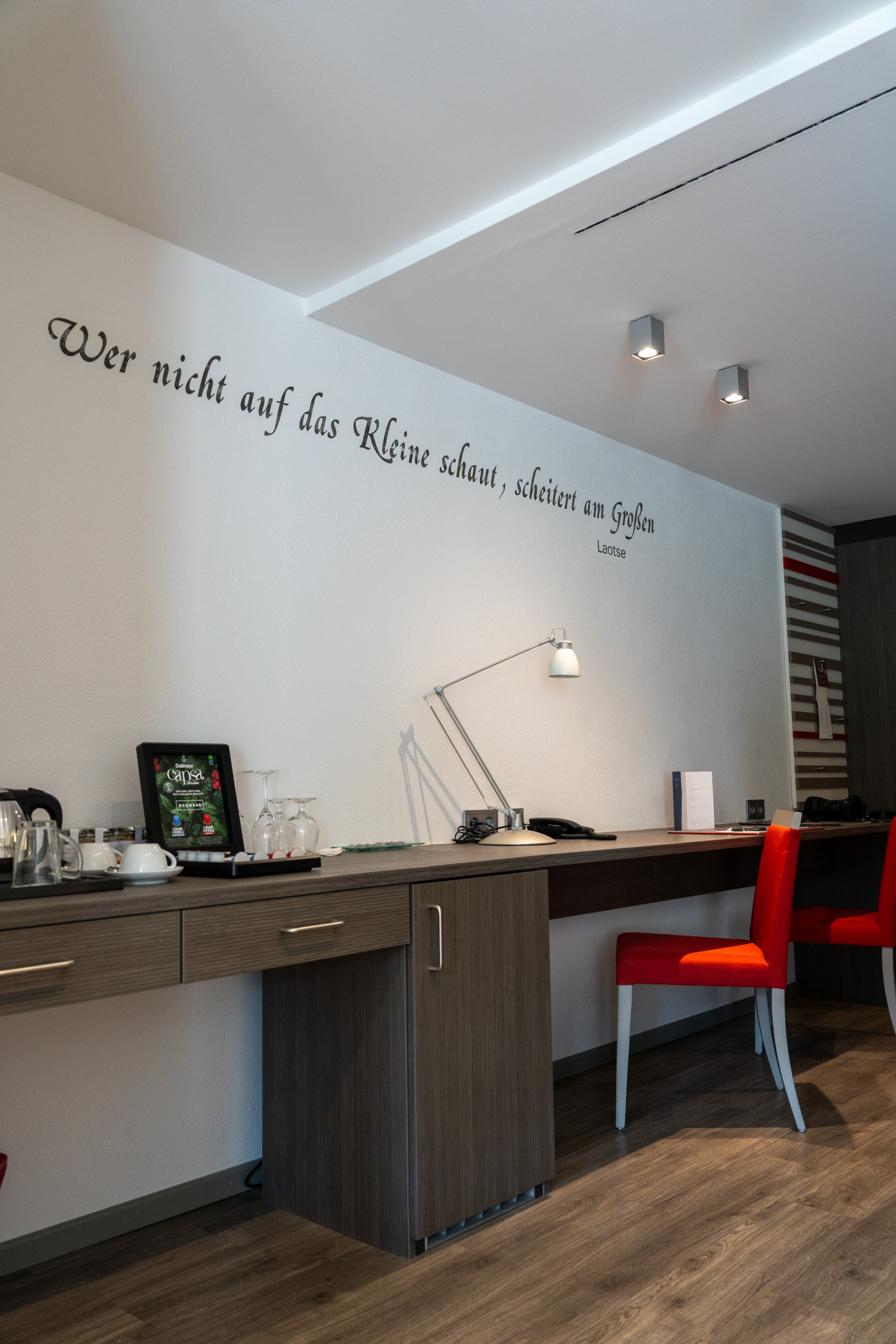 Arbeitsbereich im Zimmer der Traube Tonbach