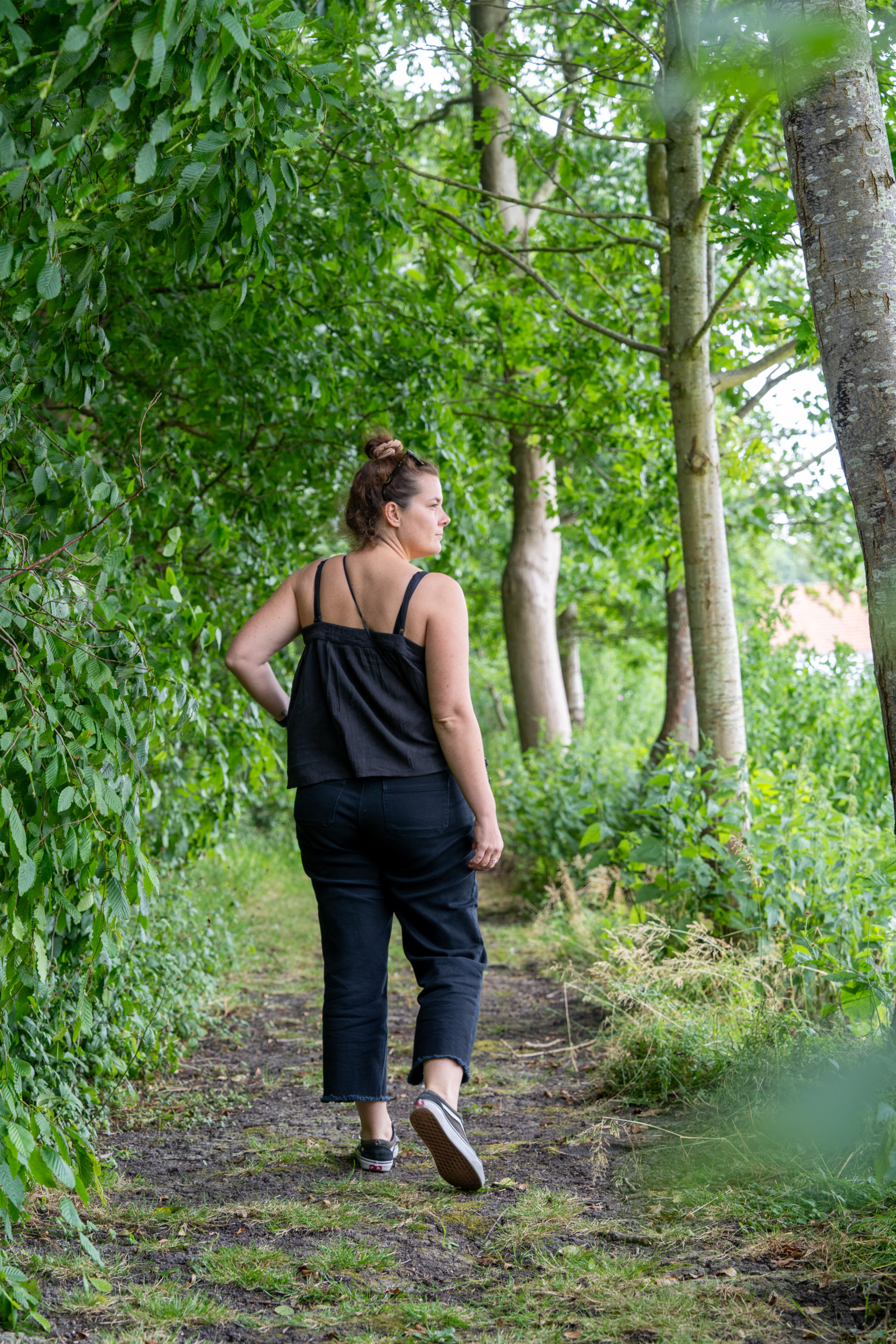 Spaziergang durch das Arboretum in Beemster