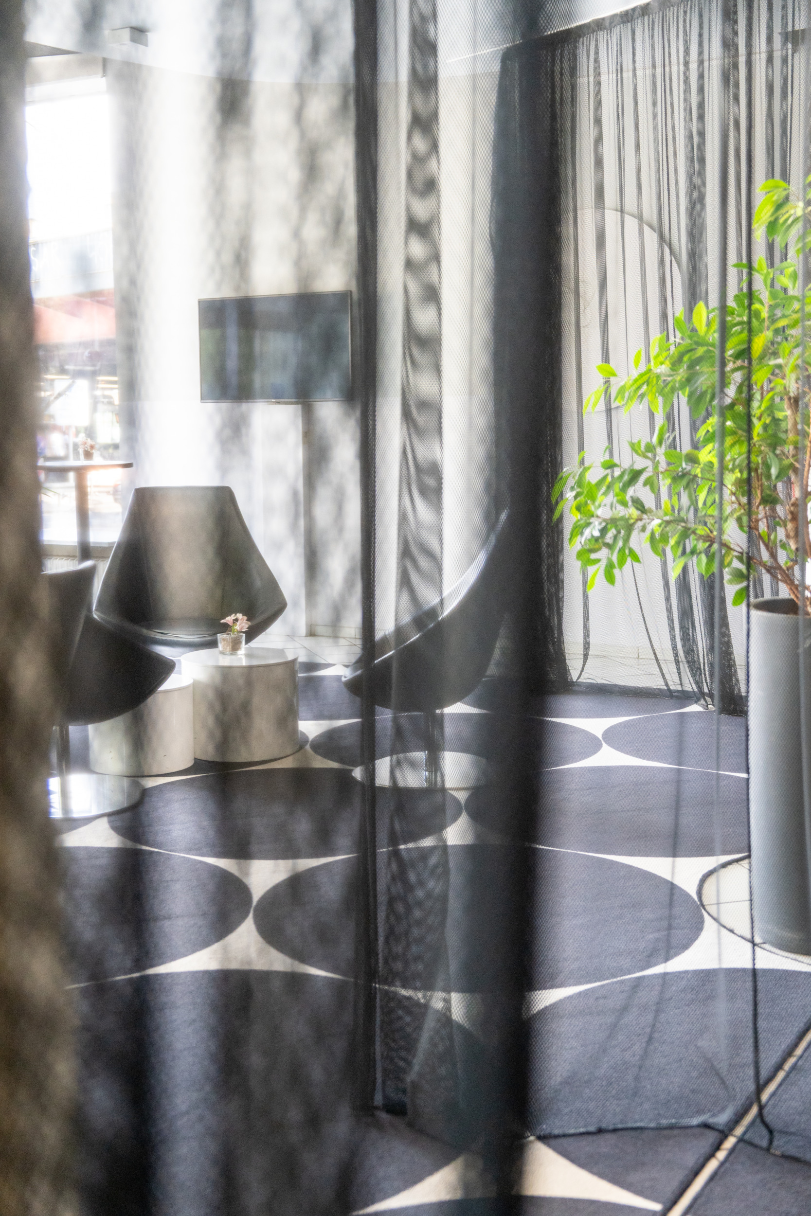 Lobby im Hotel Tryp Frankfurt