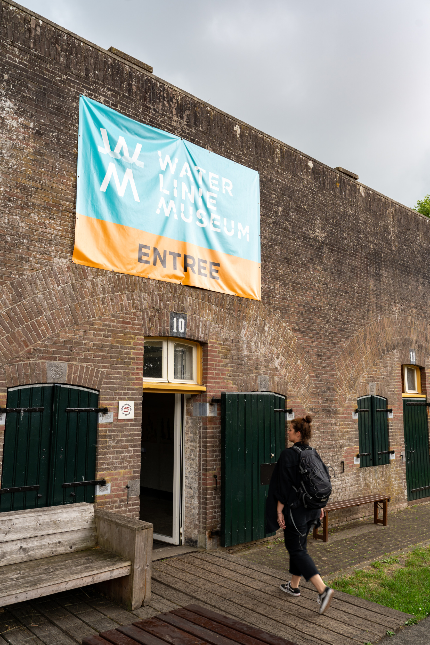 Das Waterliniemuseum Fort bij Vechten erklärt die Idee der Holländischen Wasserlinie