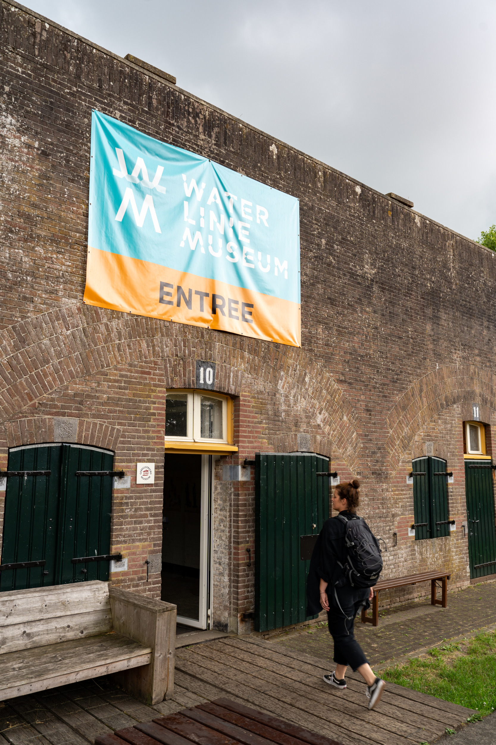 Das Waterliniemuseum Fort bij Vechten erklärt die Idee der Holländischen Wasserlinie