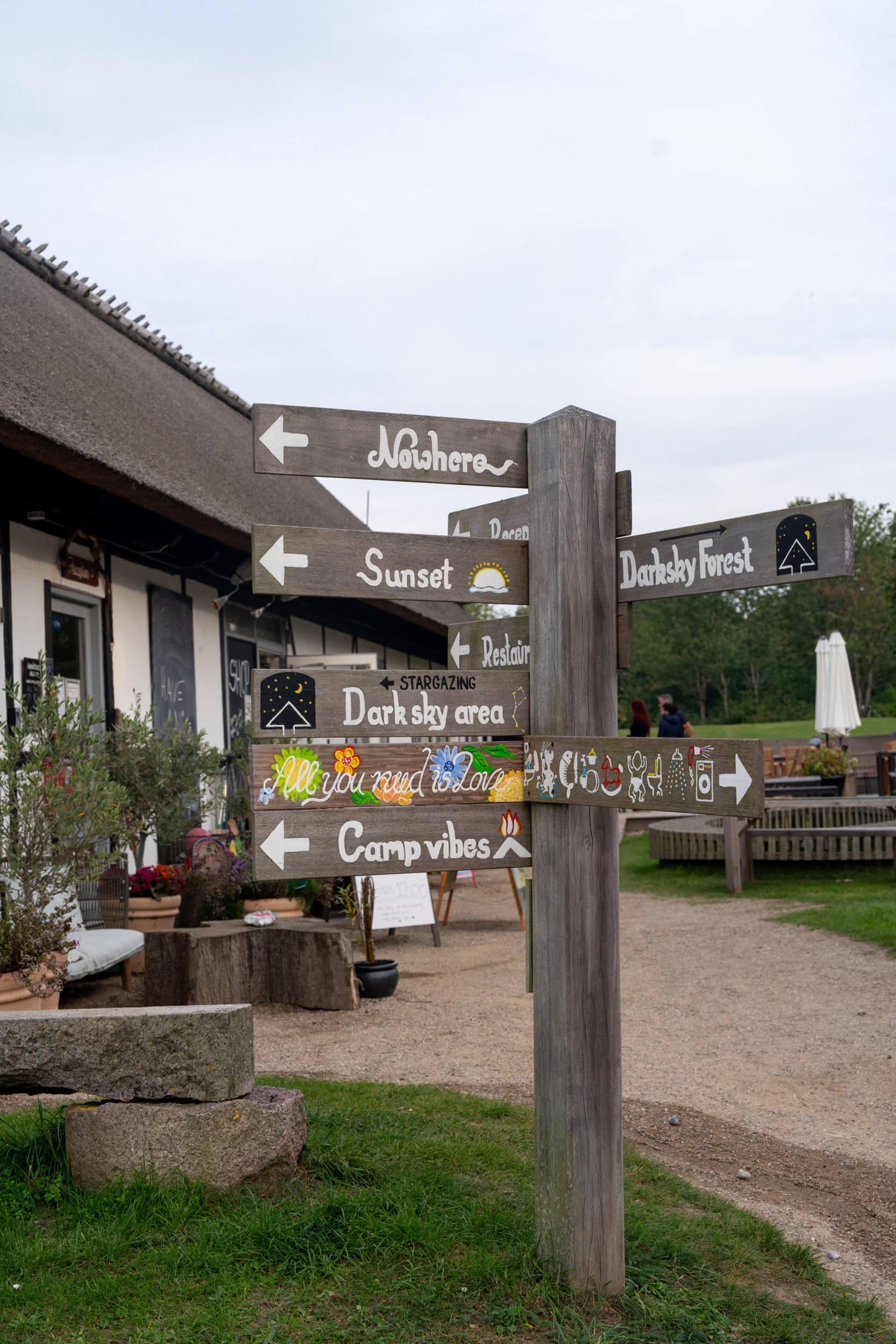 Wanderwege der besonderen Art im Camp Møns Klint