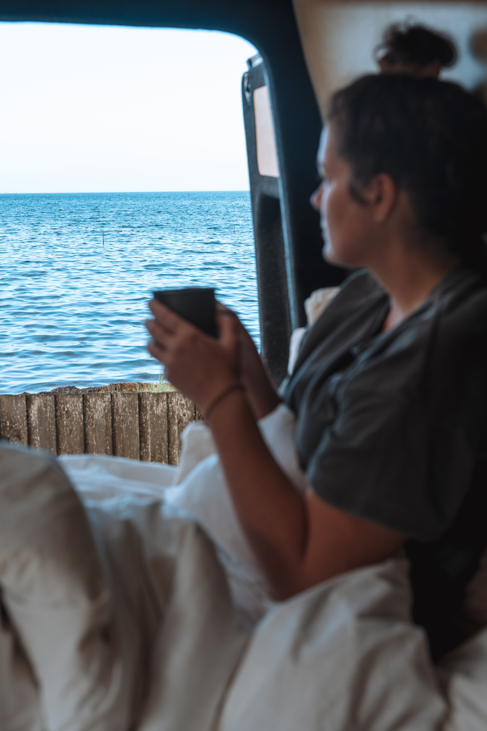 Ausblick beim Camping auf Fünen