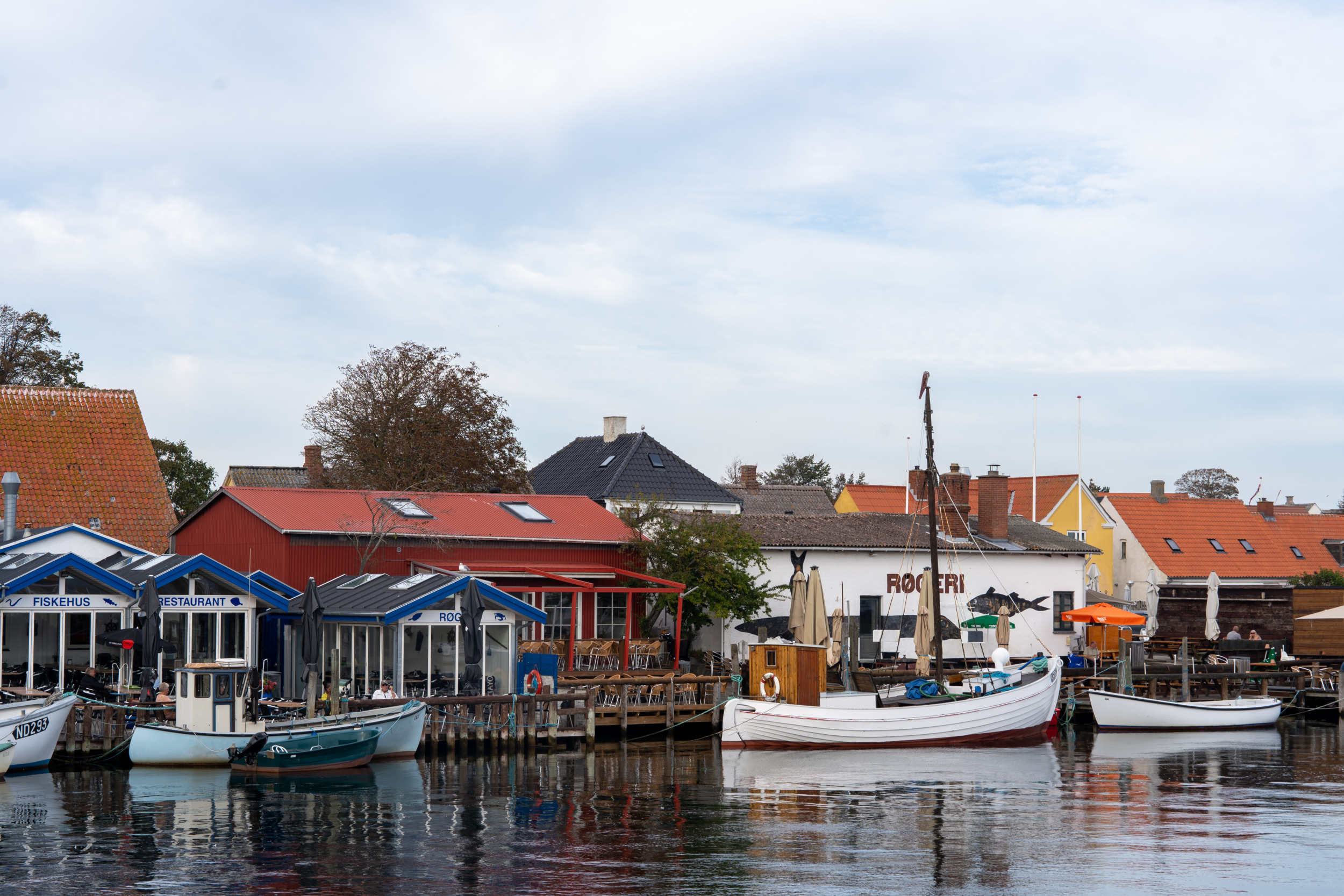 Der Hafen von Enø ist super süß und gemütlich