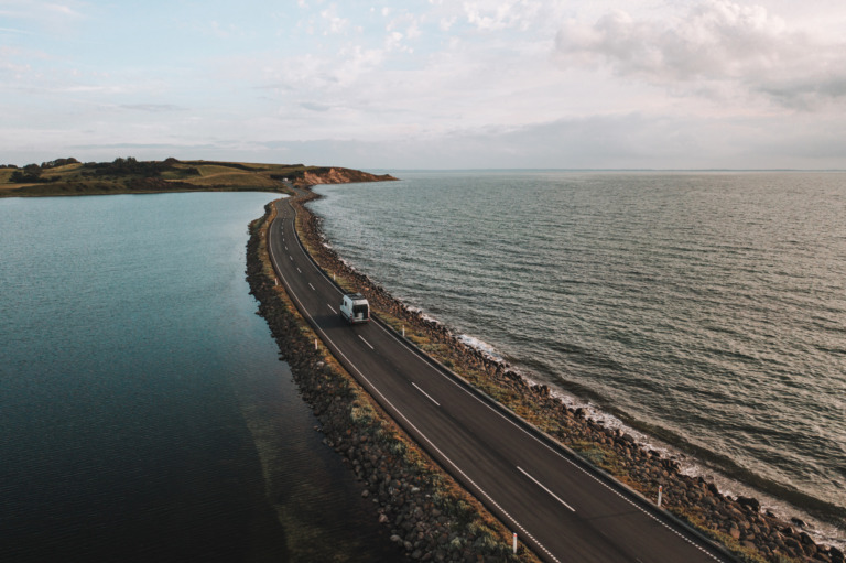 Die spektakuläre Straße nach Helnæs