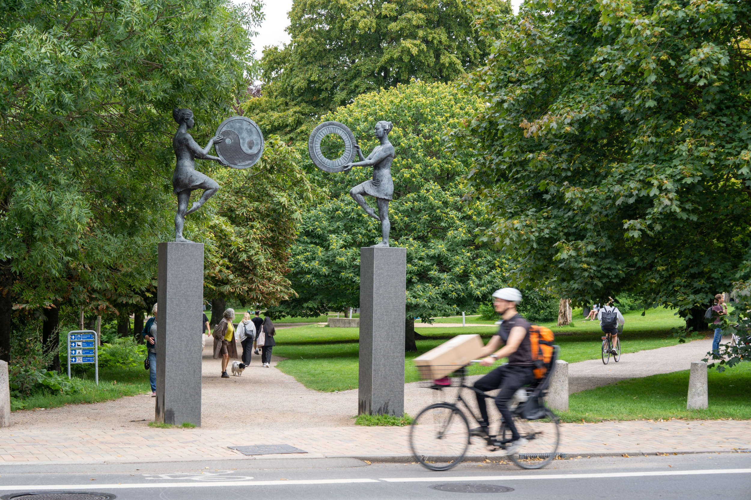 Die grüne Lunge von Odense ist der Munke Mose Park