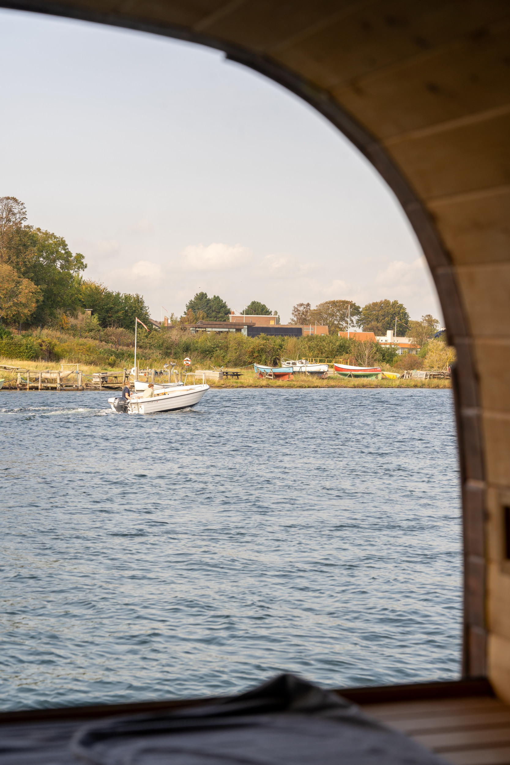 Die private Seesauna ist ein echtes Highlight auf Enø