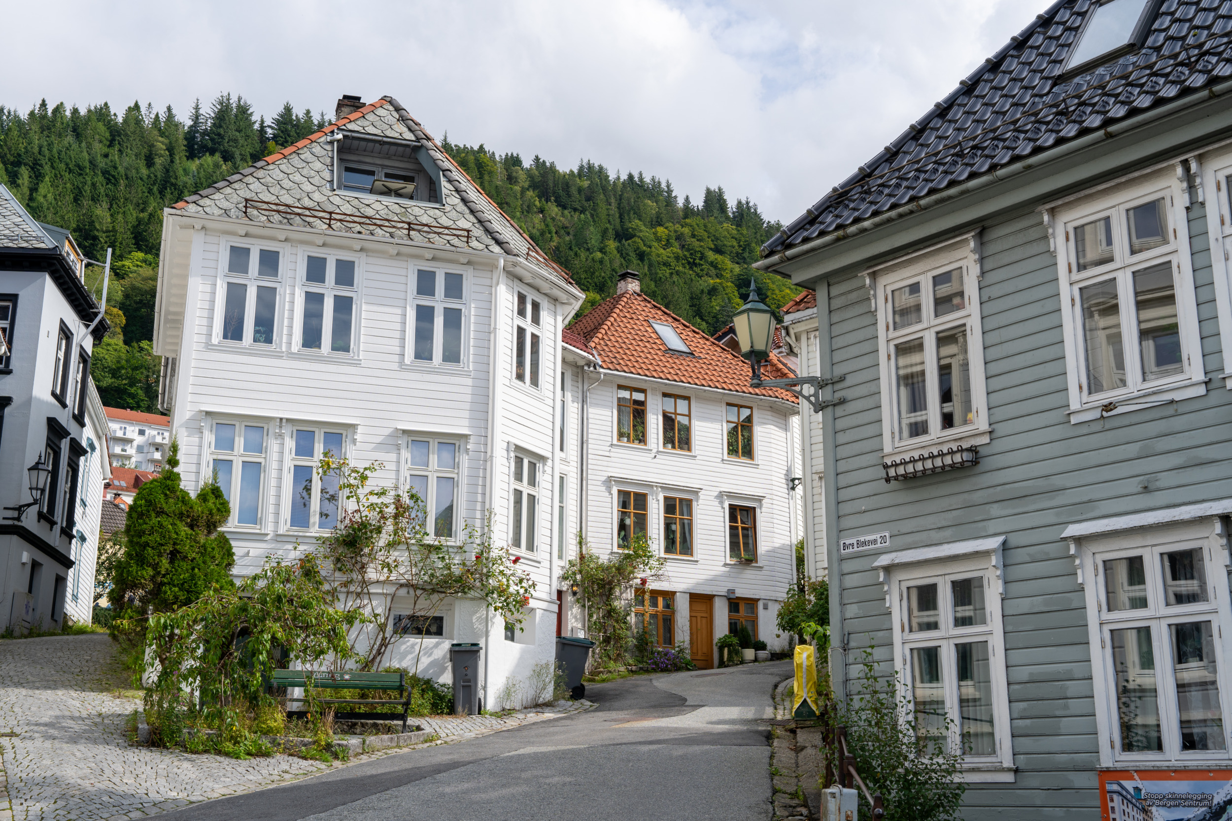 Die Altstadt von Bergen ist total gemütlich