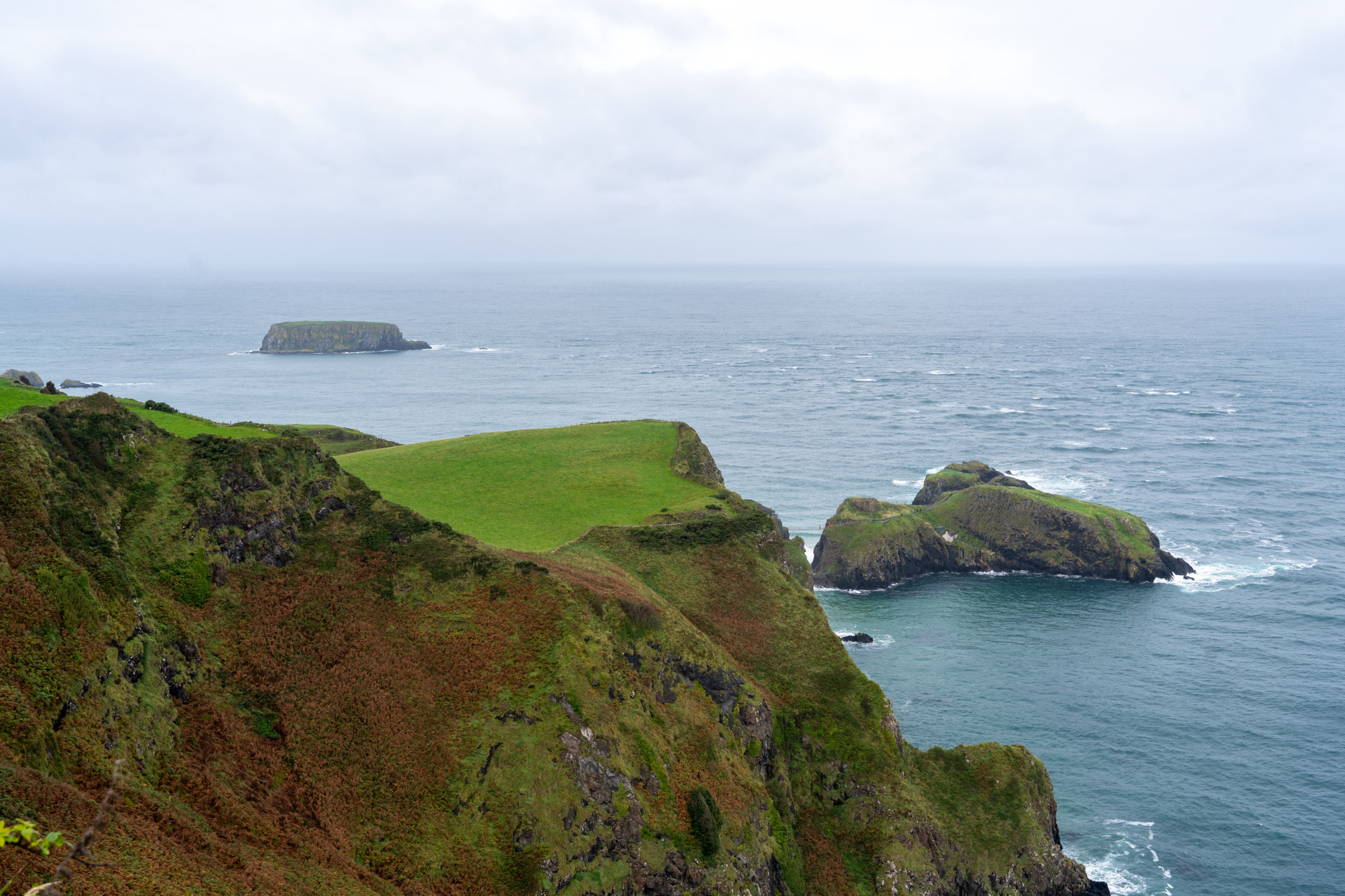 Die Carrick-a-Rede-Hängebrücke ist nur etwas für die wirklich Mutigen