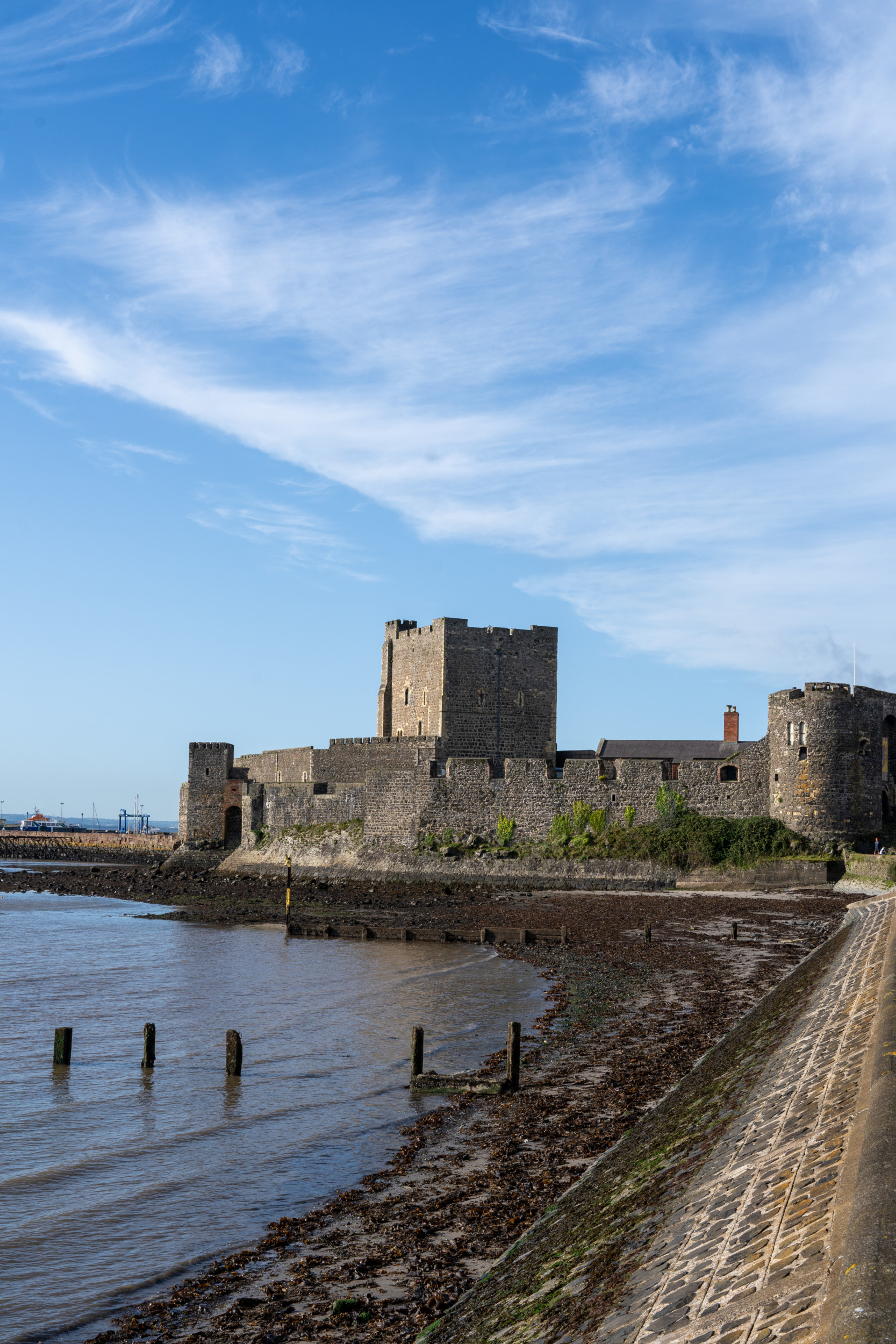 Carrickfergus Castle gehört zu den meistbesuchten Sehenswürdigkeiten in Nordirland