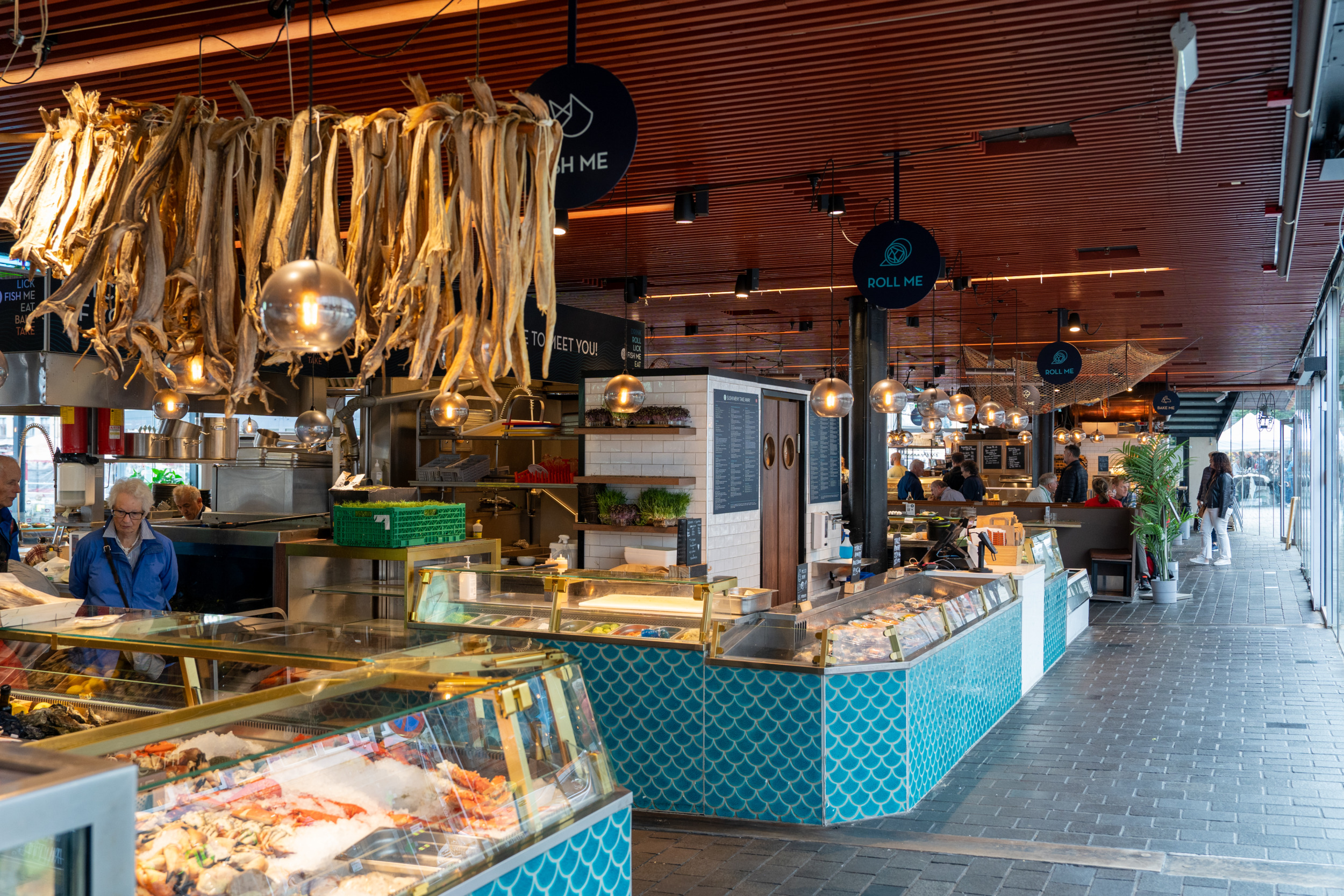 Der Fischmarkt in Bergen ist immer einen Besuch wert