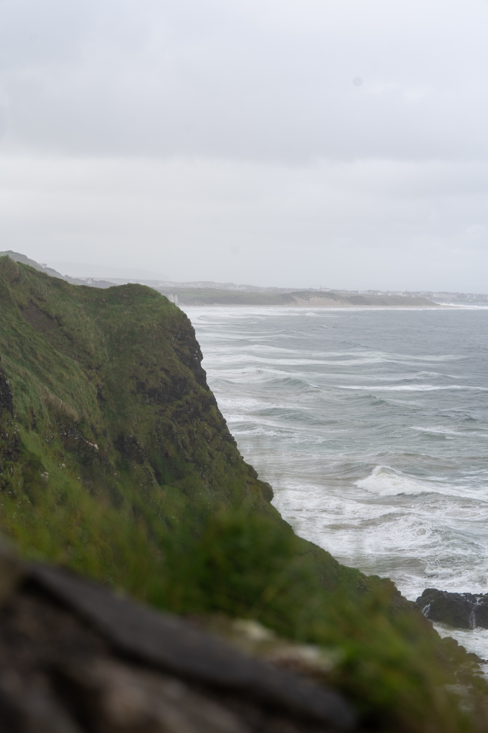 Ausblick von Dunluce Castle