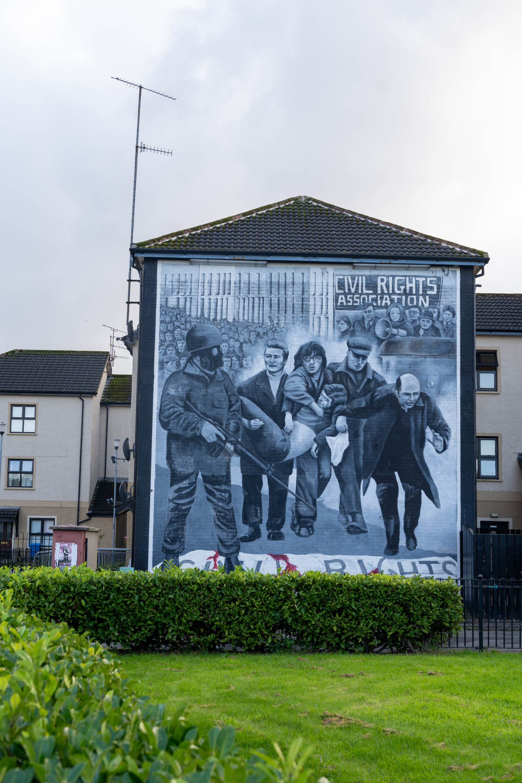 Mural in Derry/Londonderry