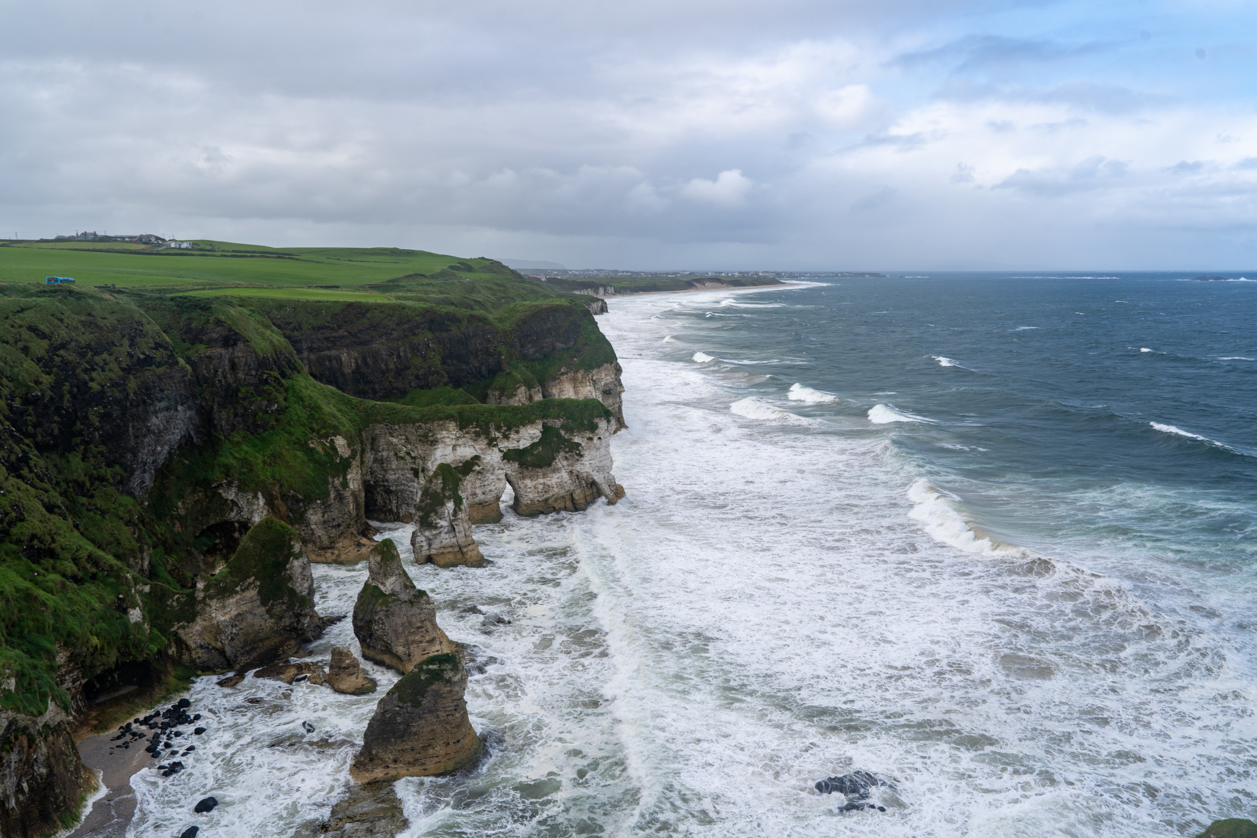 Der Whiterocks Beach ist nicht nur bei schönem Wetter ein tolles Fotomotiv