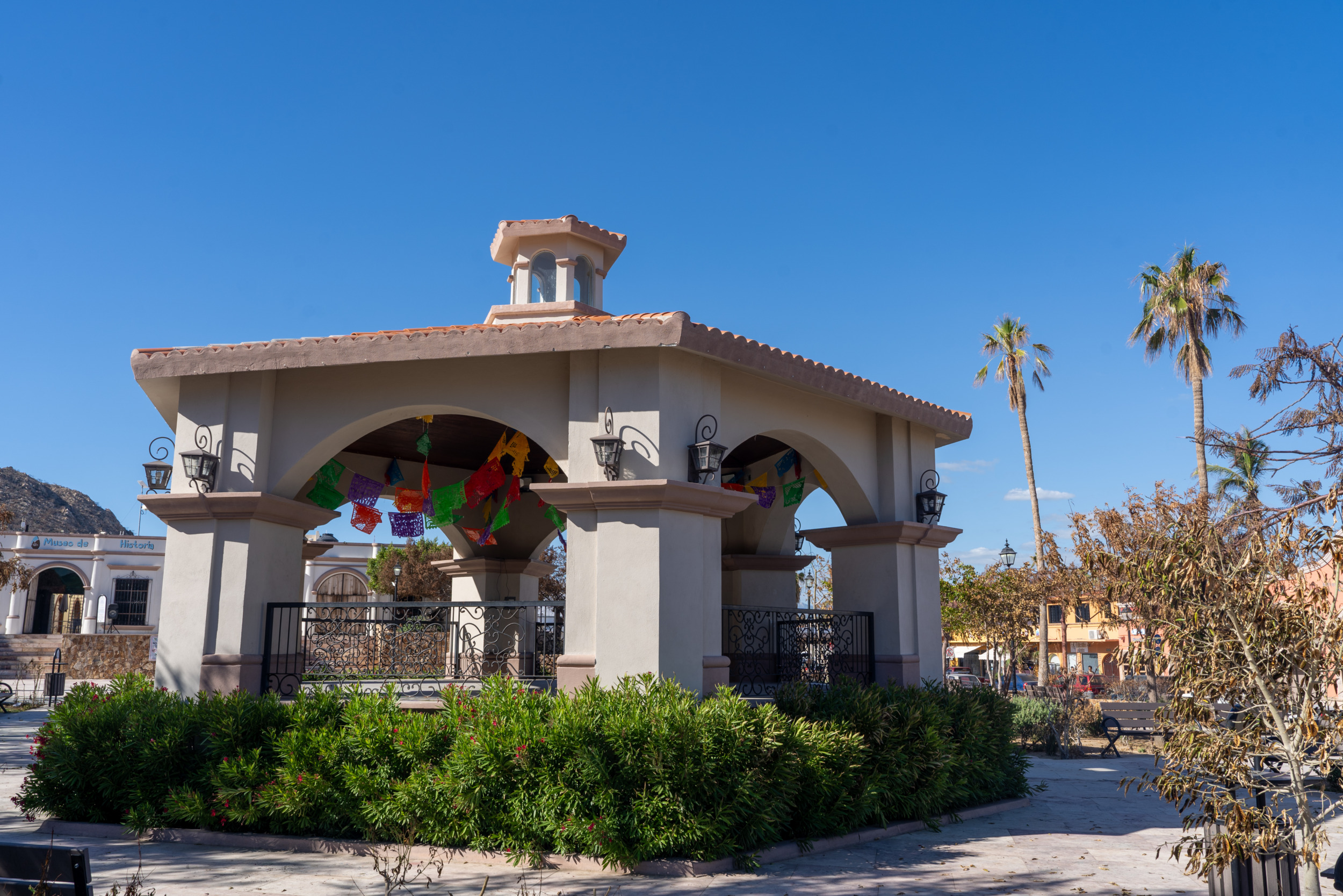 Der Plaza Amelia Wilkes ist das Herzstück von Cabo San Lucas