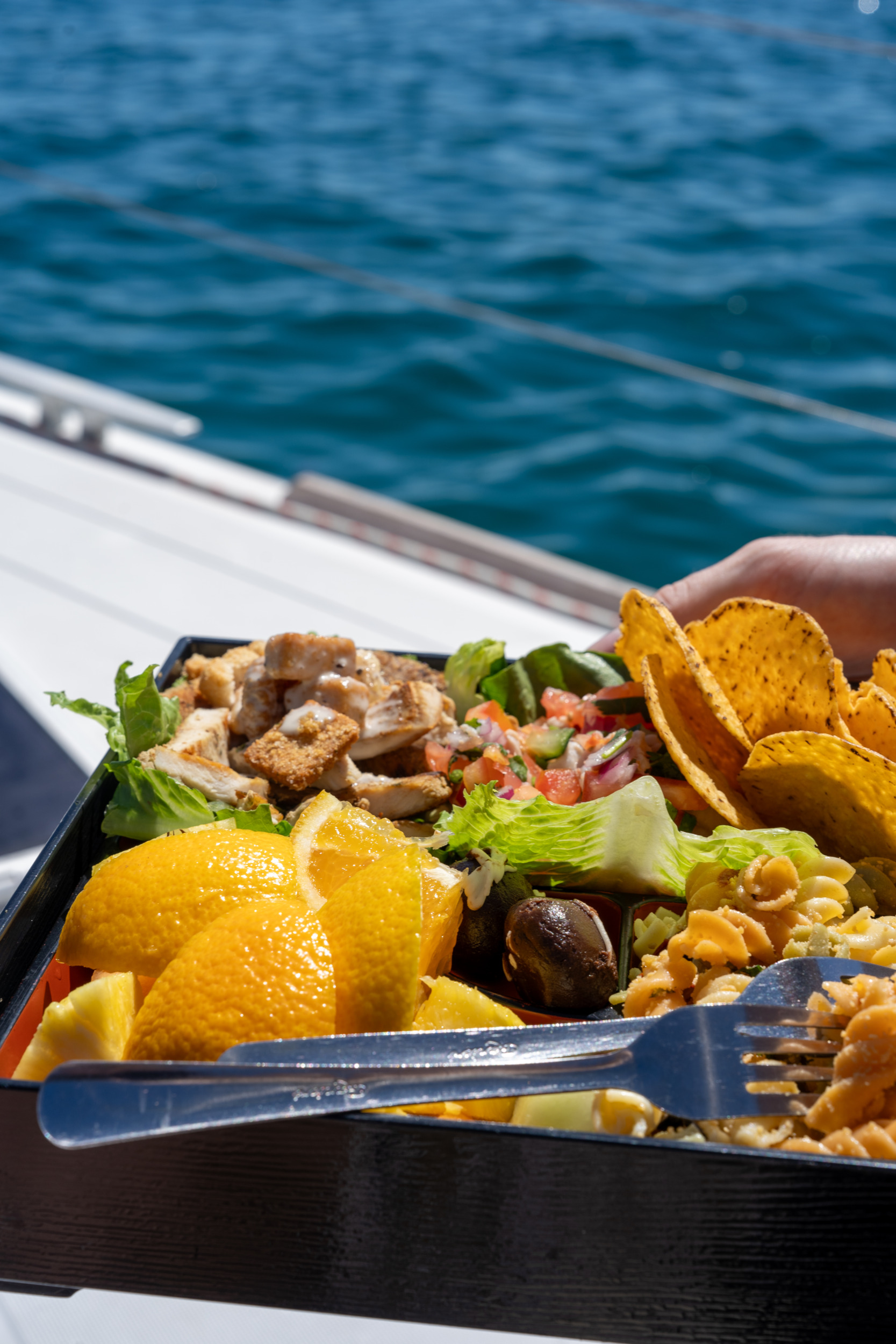 Essen auf der Segeltour in Cabo San Lucas