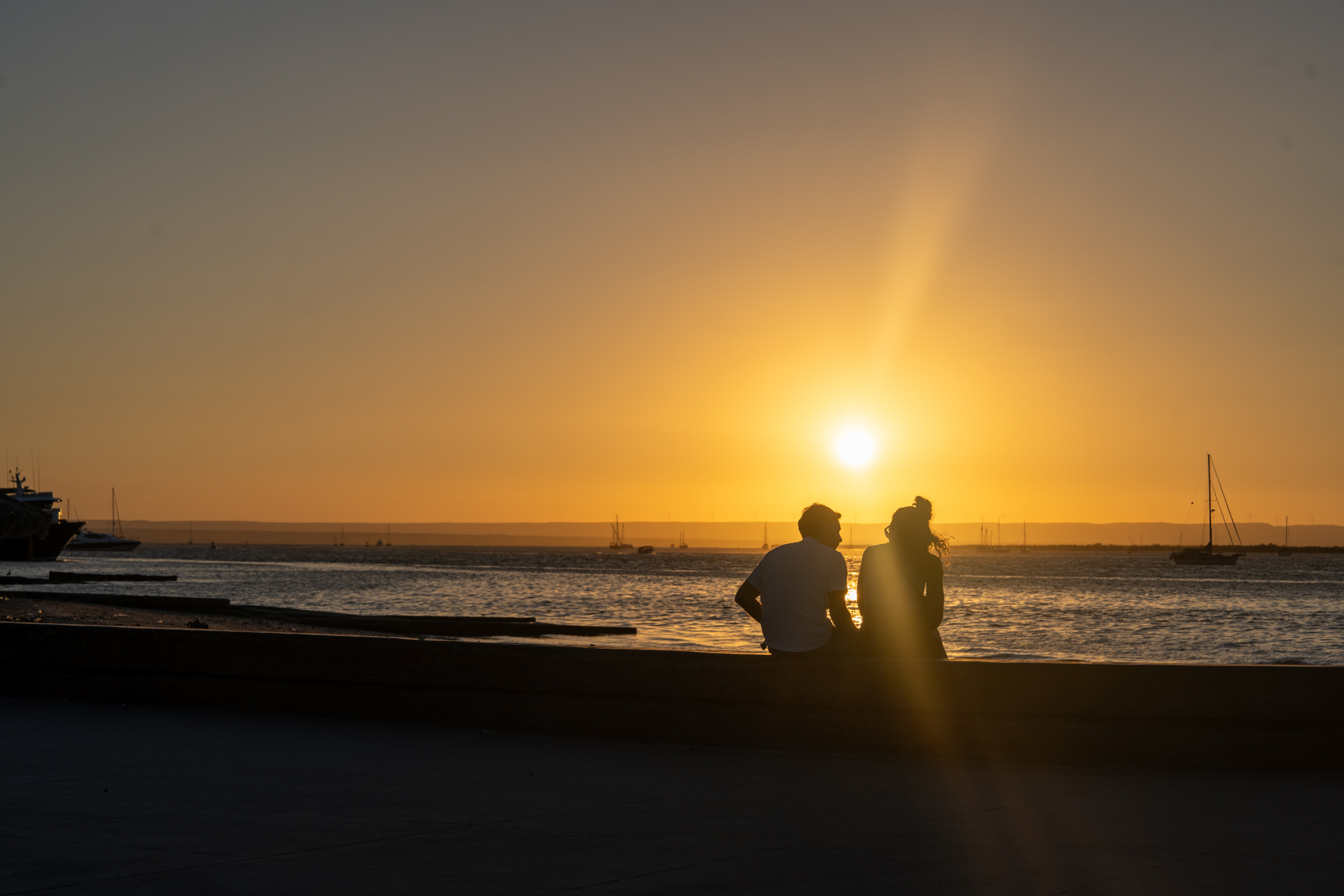 Besonders zum Sonnenuntergang ist es am Malecon immer traumhaft schön