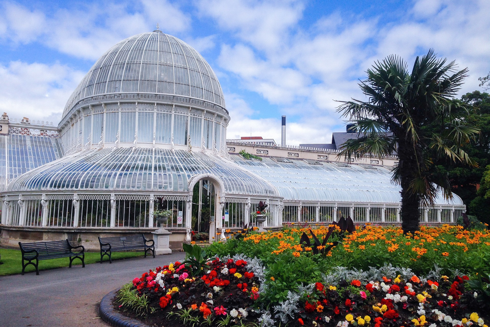 In den Botanical Gardens von Belfast könnt ihr richtig runterfahren