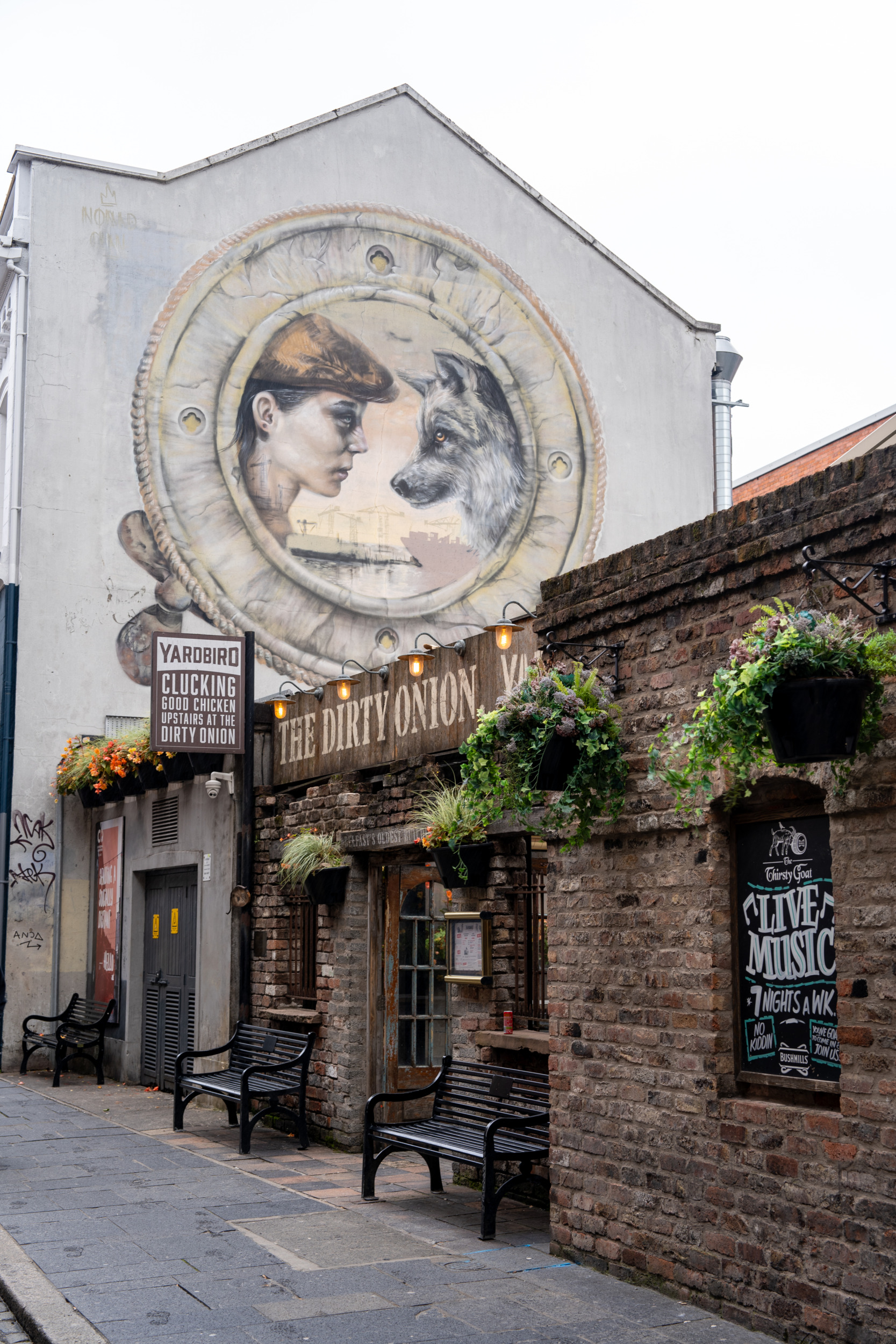 Cathedral Quarter in Belfast
