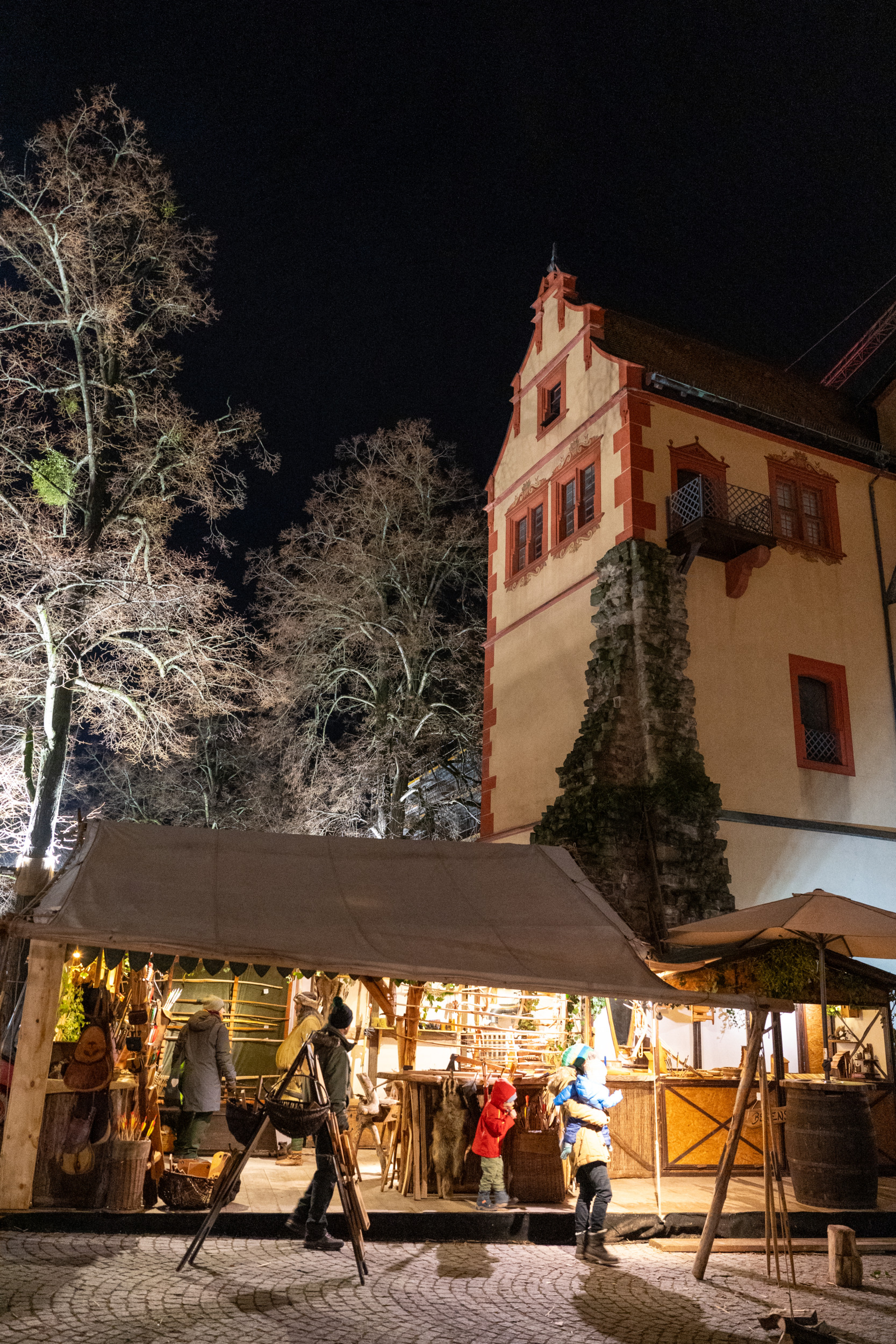 Mittelalterlicher Weihnachtsmarkt in Durlach