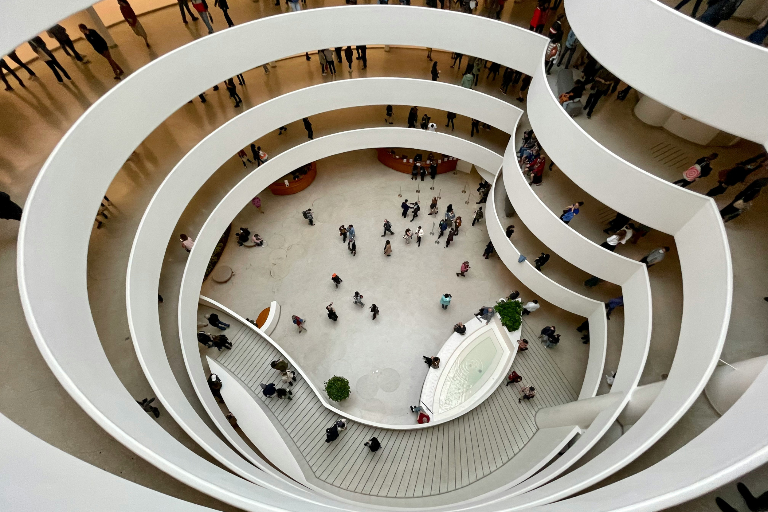 Das Guggenheim Museum ist allein architektonisch ein Highlight