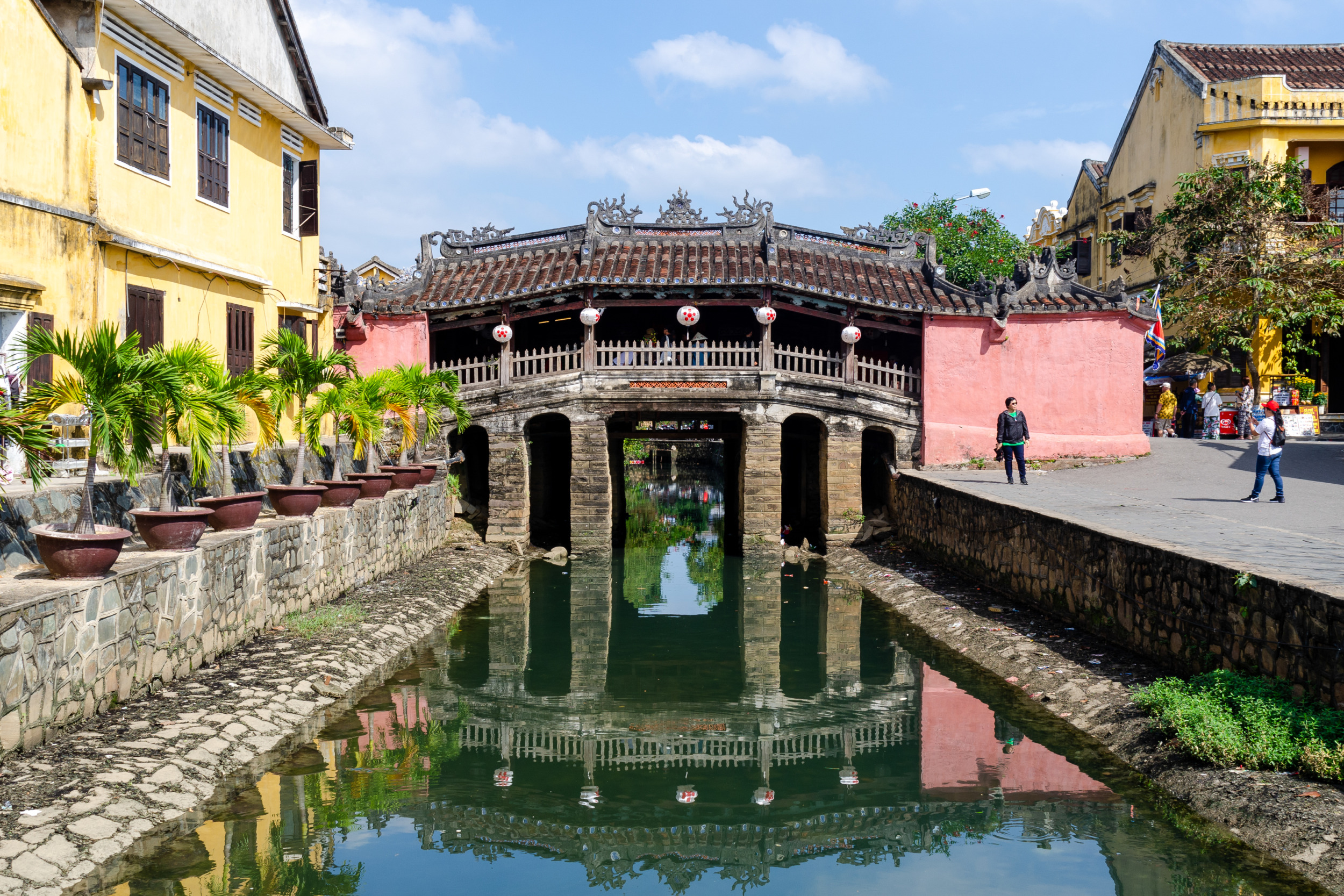 Die Japanische Brücke gehört zu den wichtigsten Sehenswürdigkeiten in Hoi An