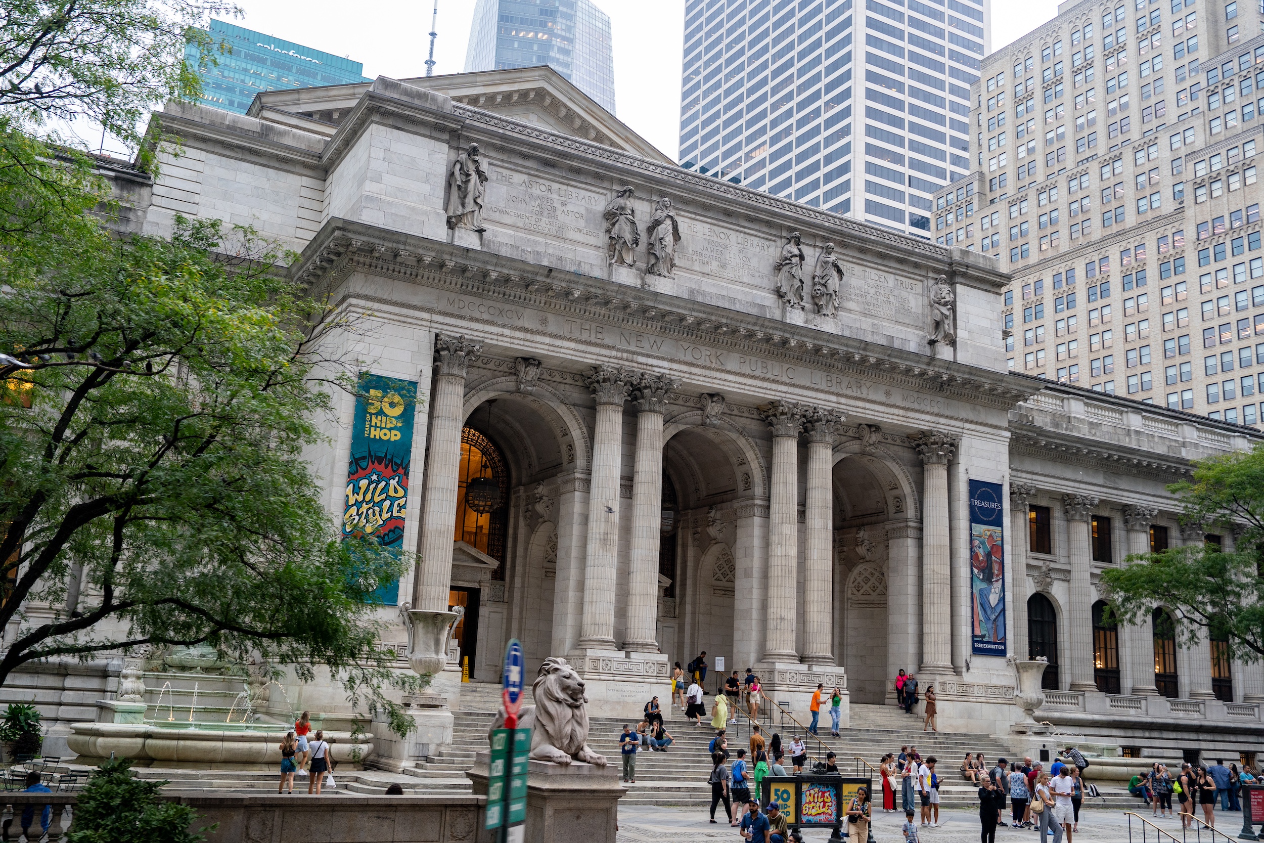 Die New York Public LIbrary war nicht nur einmal eine Filmlocation