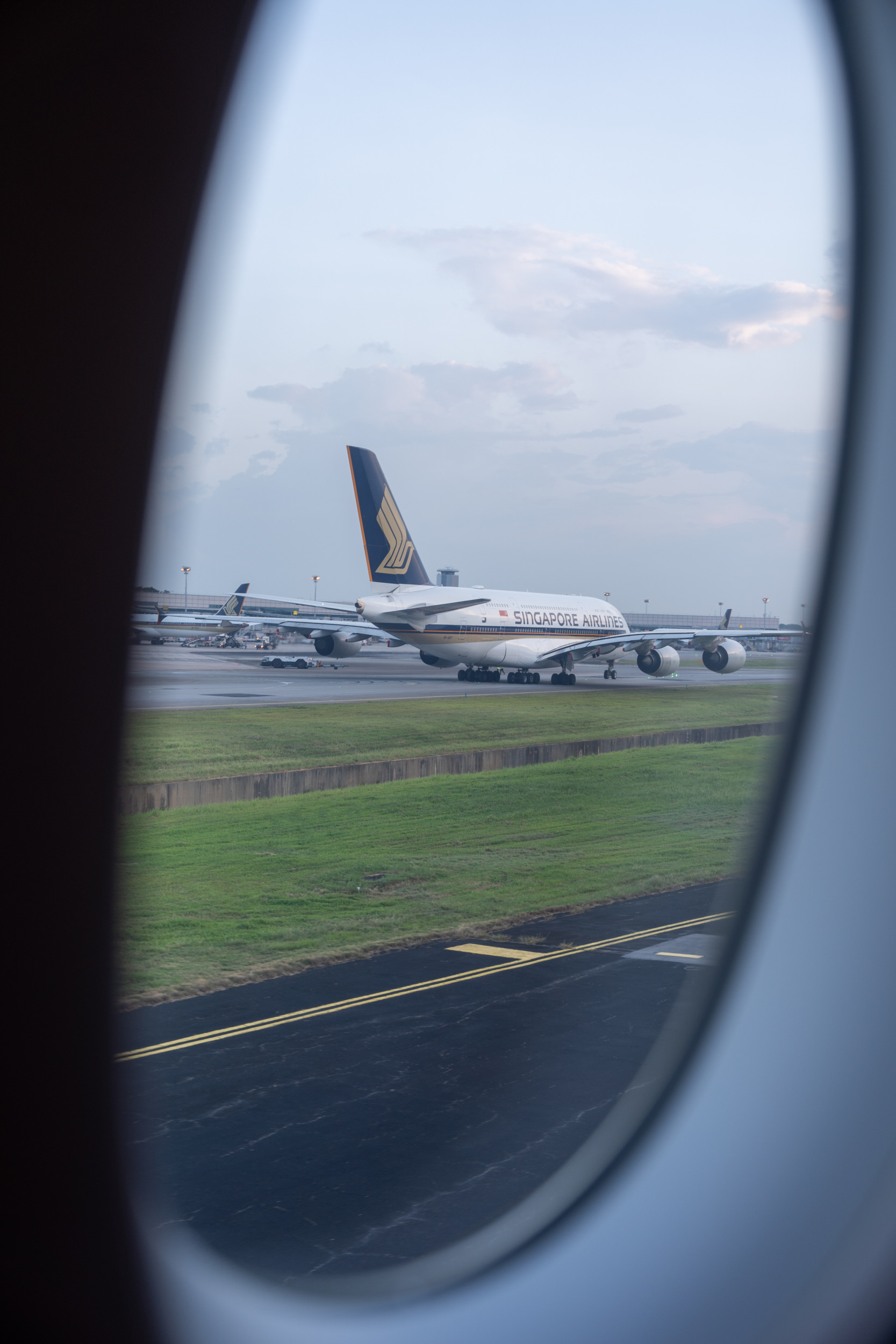Ausblick Singapore Airlines Business-Class