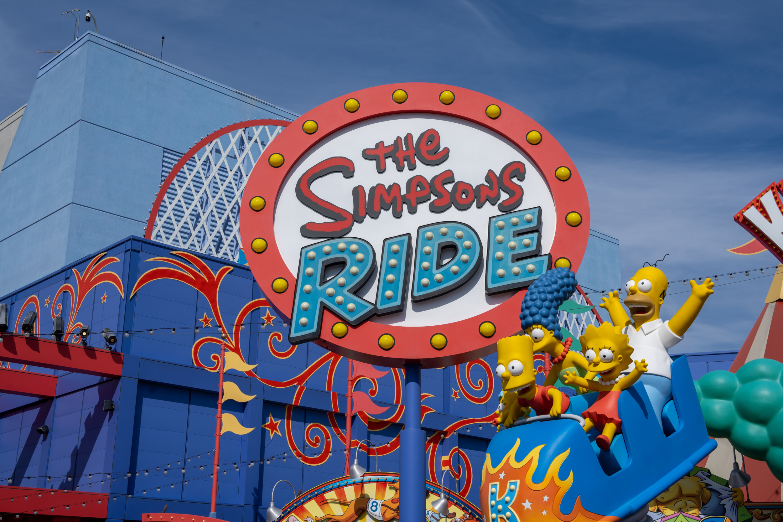 Den Simpson's Ride solltet ihr in den Universal Studios unbedingt miterleben