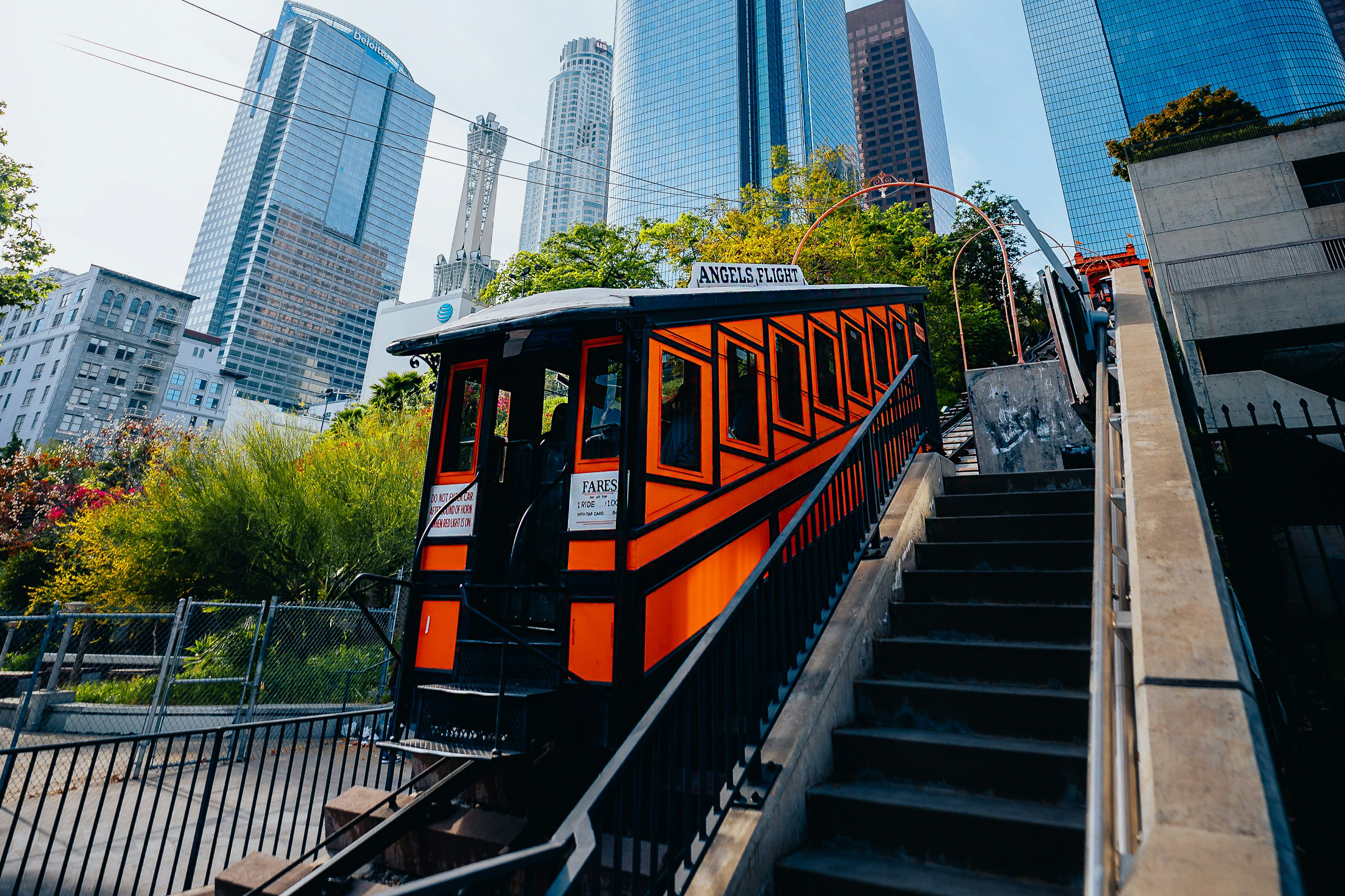 Der Angels Flight bringt euch nach oben – wie im Film