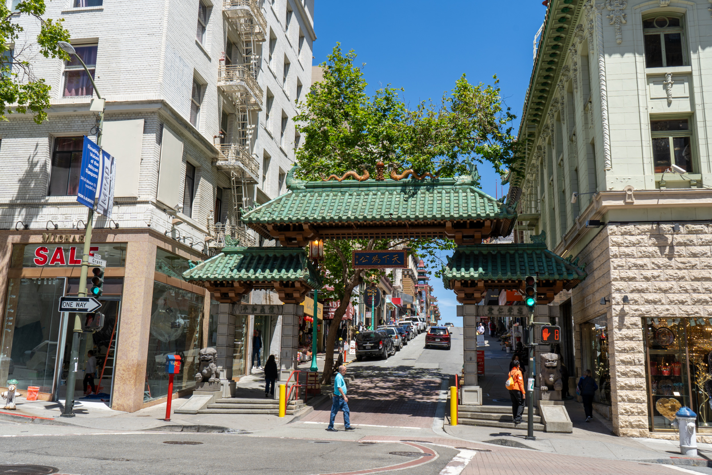 Der Chinatown-Eingang – klassisch mit dem ikonischen Tor