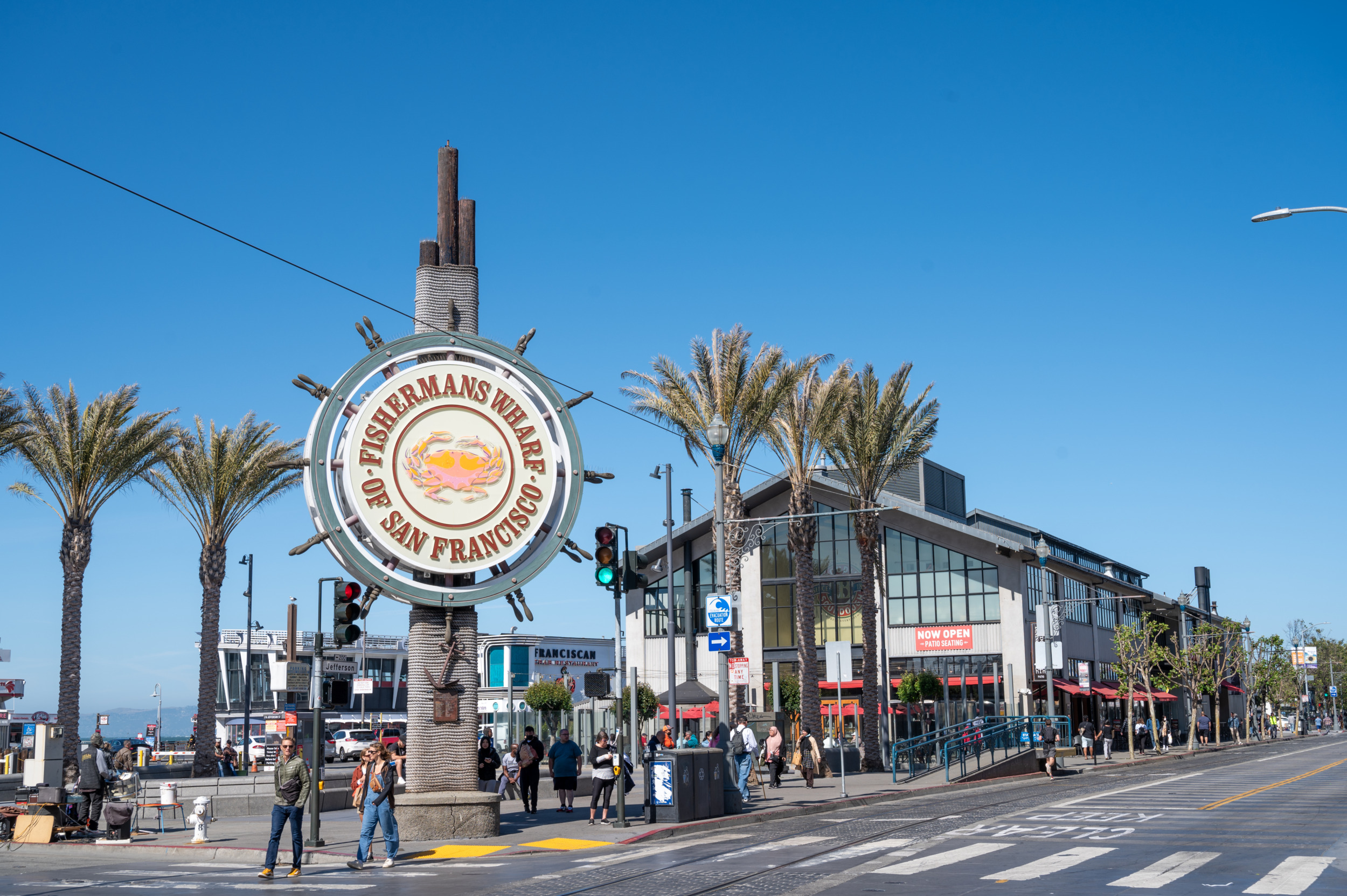 Die Fisherman's Wharf darf bei eurem Besuch von San Francisco nicht fehlen