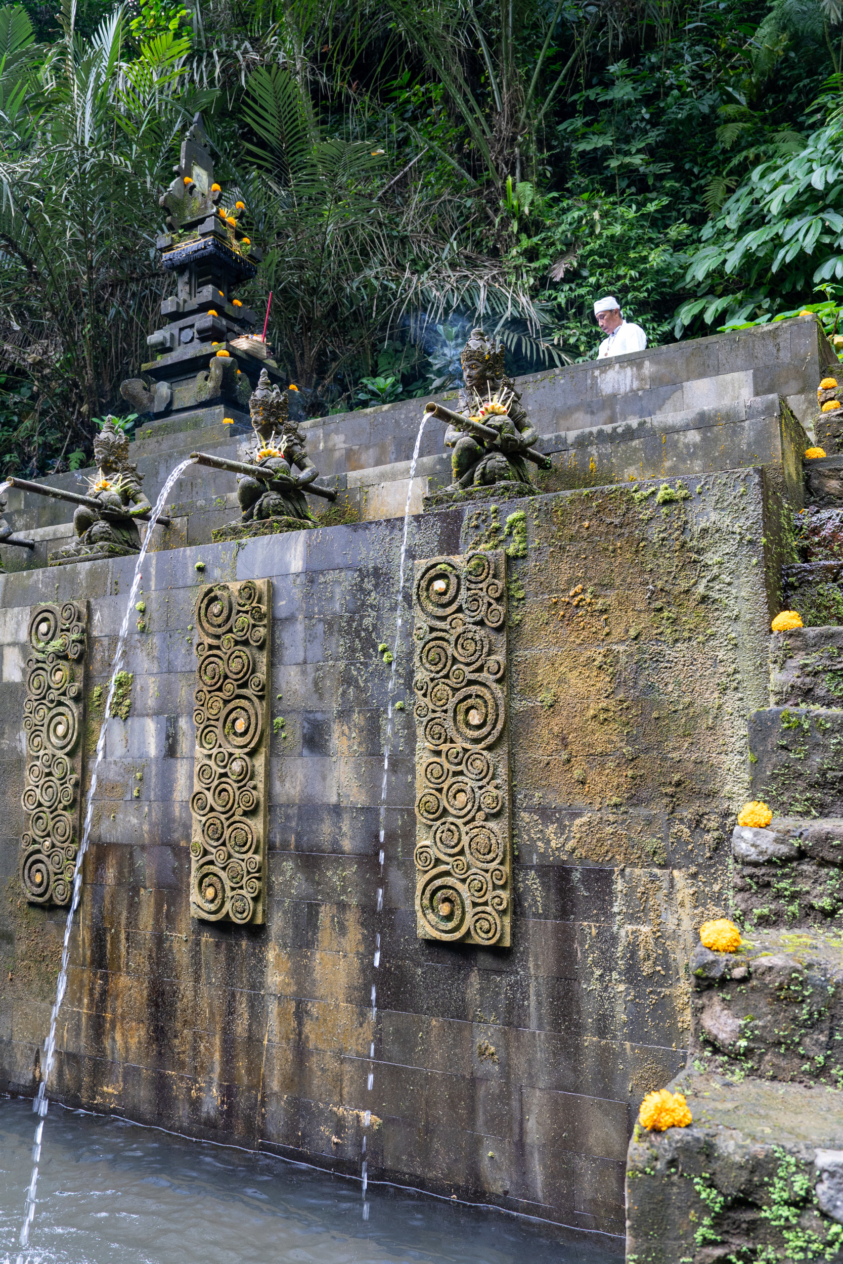 Wasserzeremonie Bali