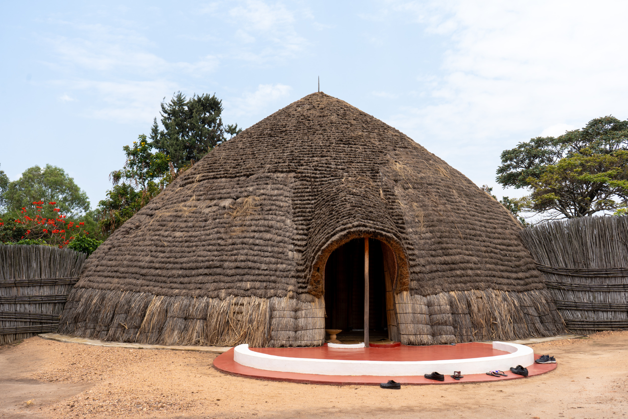 So hat einst der König von Ruanda gelebt